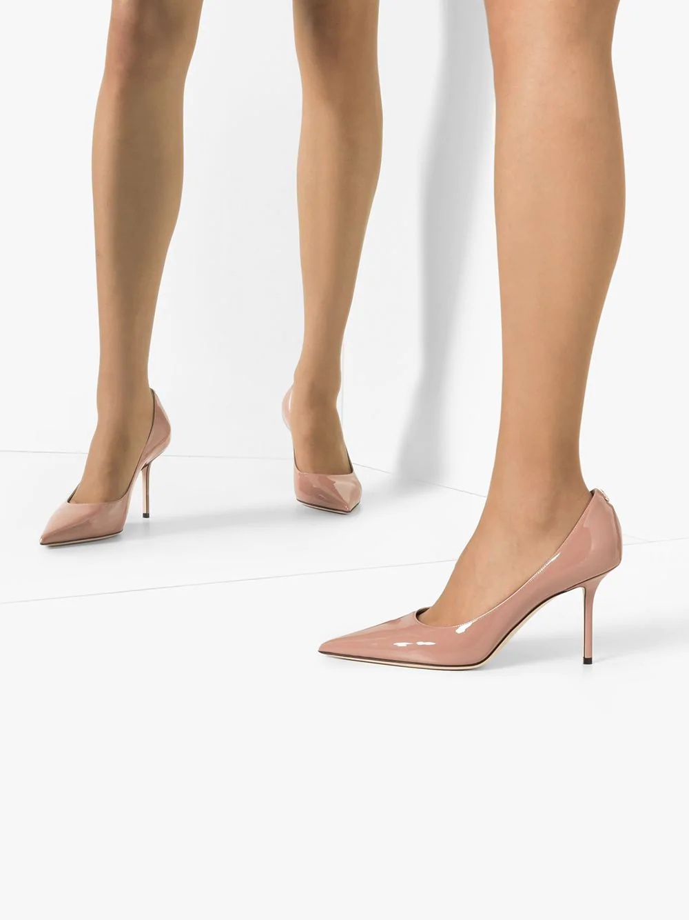 85mm Love patent leather pumps - 3
