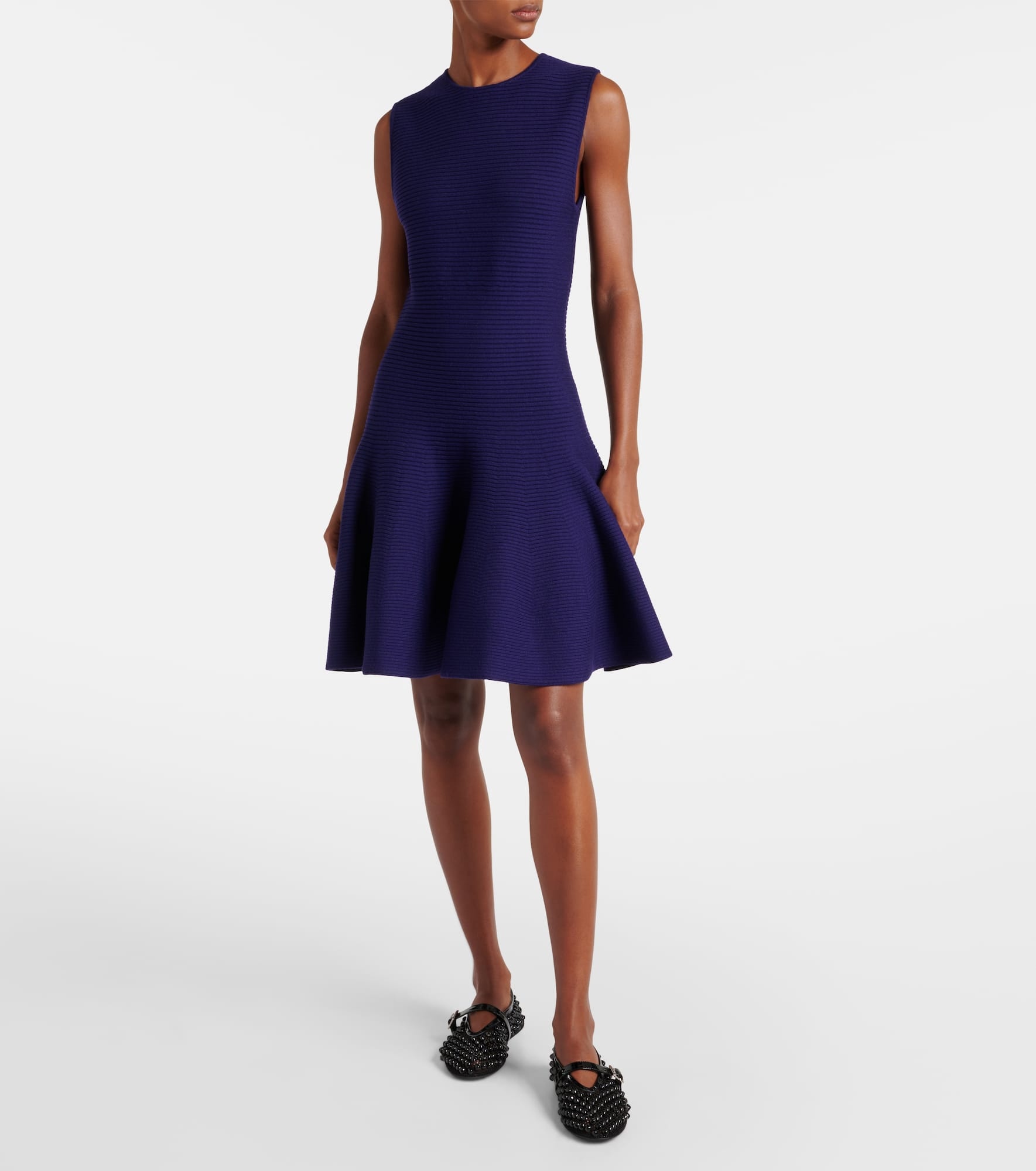 Wool-blend minidress - 2