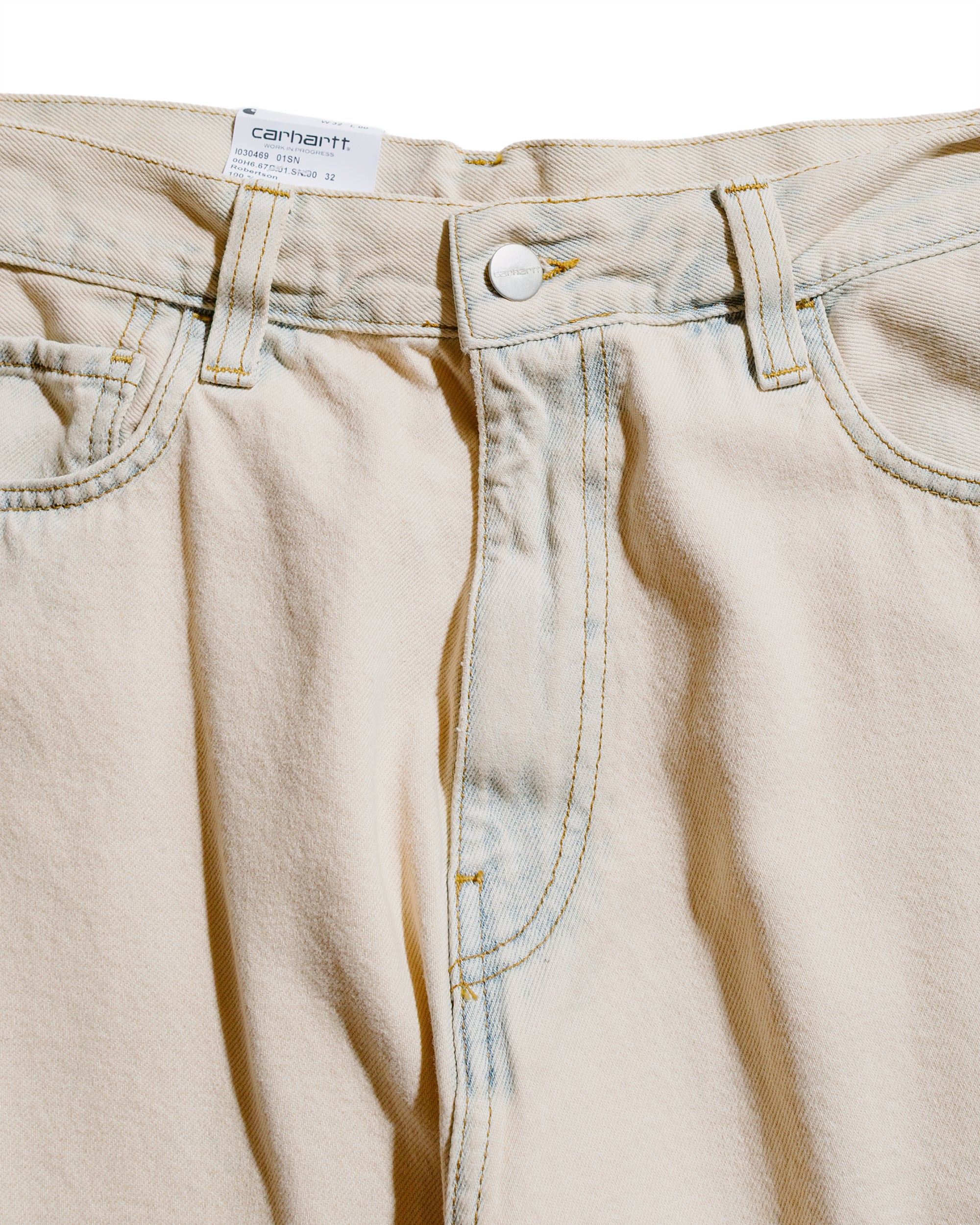 Carhartt W.I.P. Landon Short Blue Bleached - 5