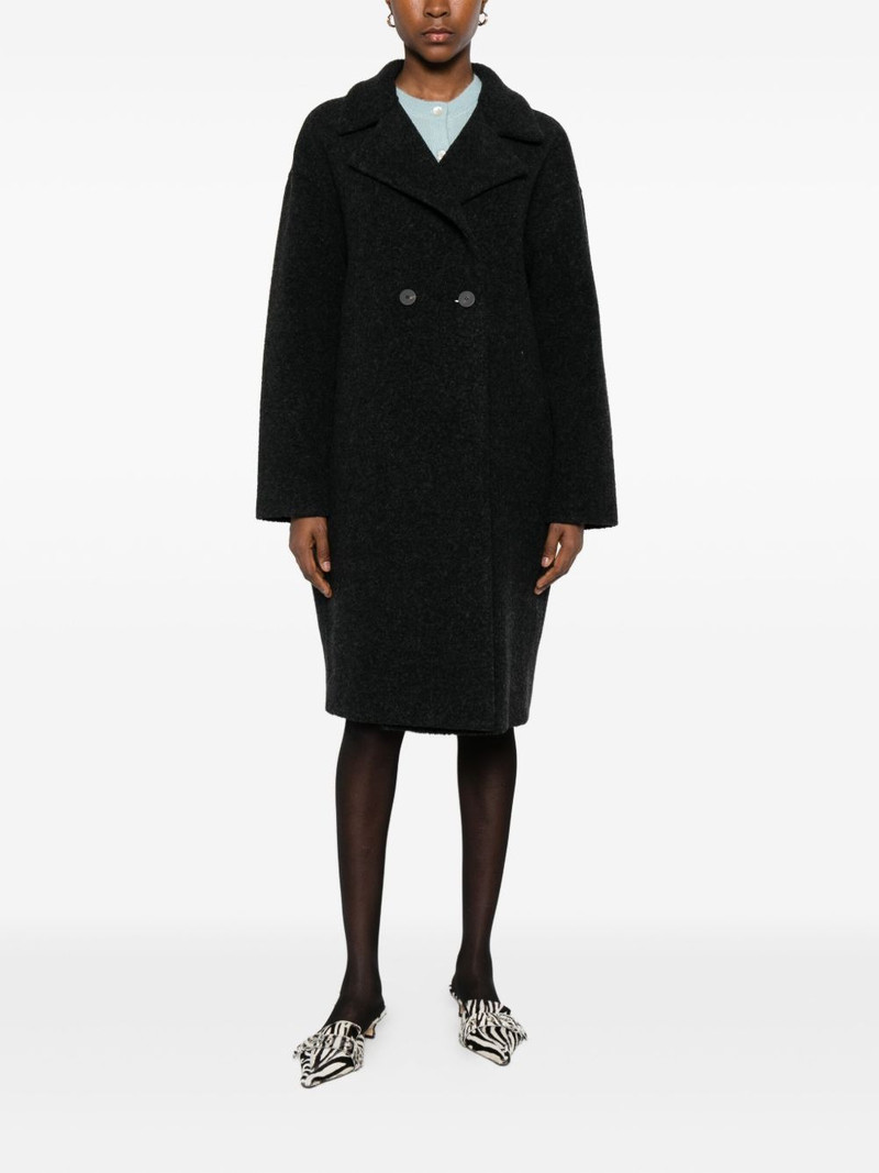 Harris Wharf London double-breasted coat outlook