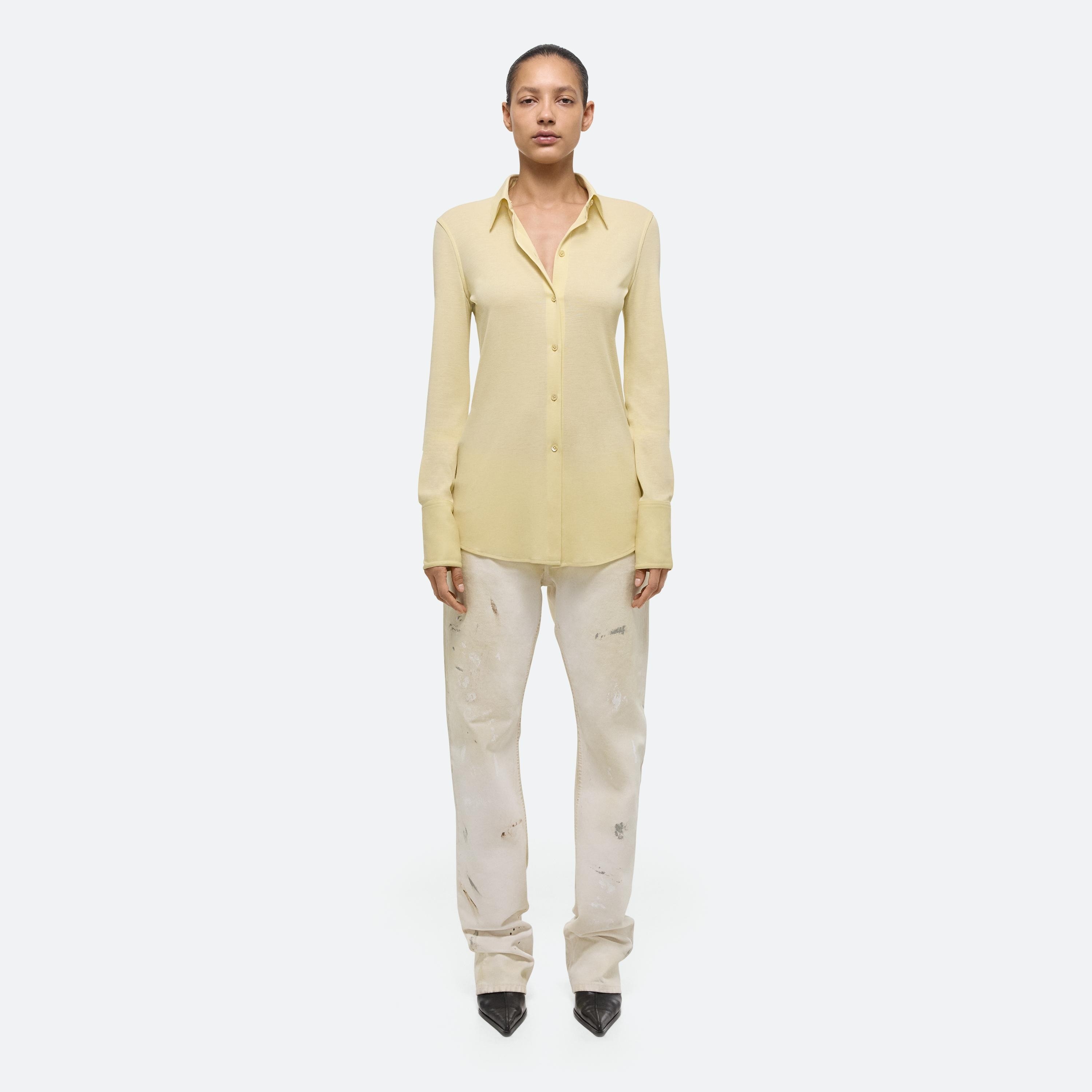 SLIM RIB SHIRT - 3