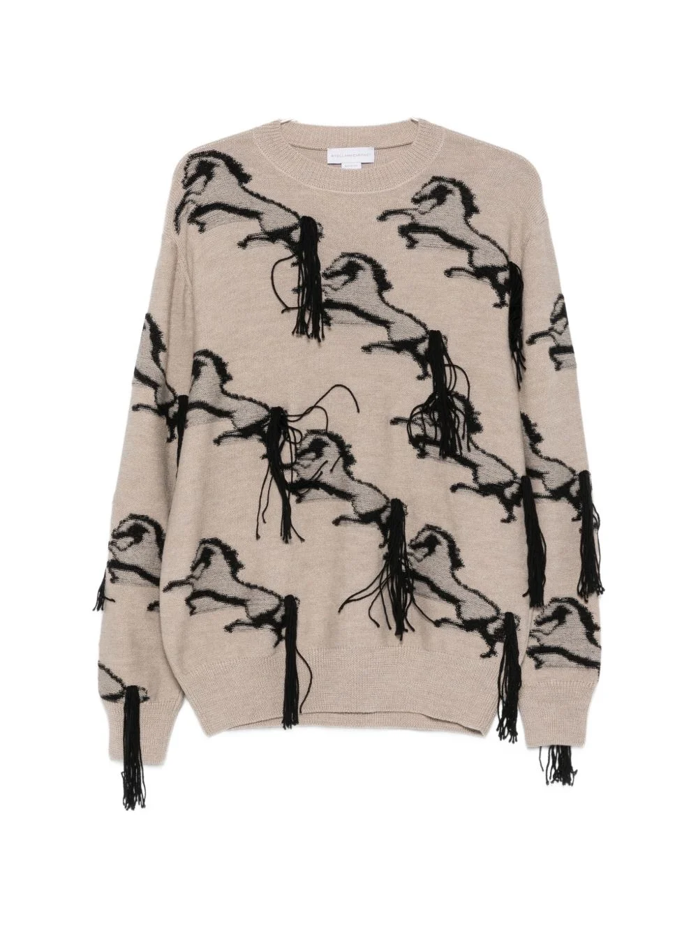 Stella Mccartney Women Embroidered Horse Wool Jumper - 1