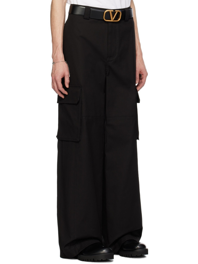 Black Hammer Loop Cargo Pants 2