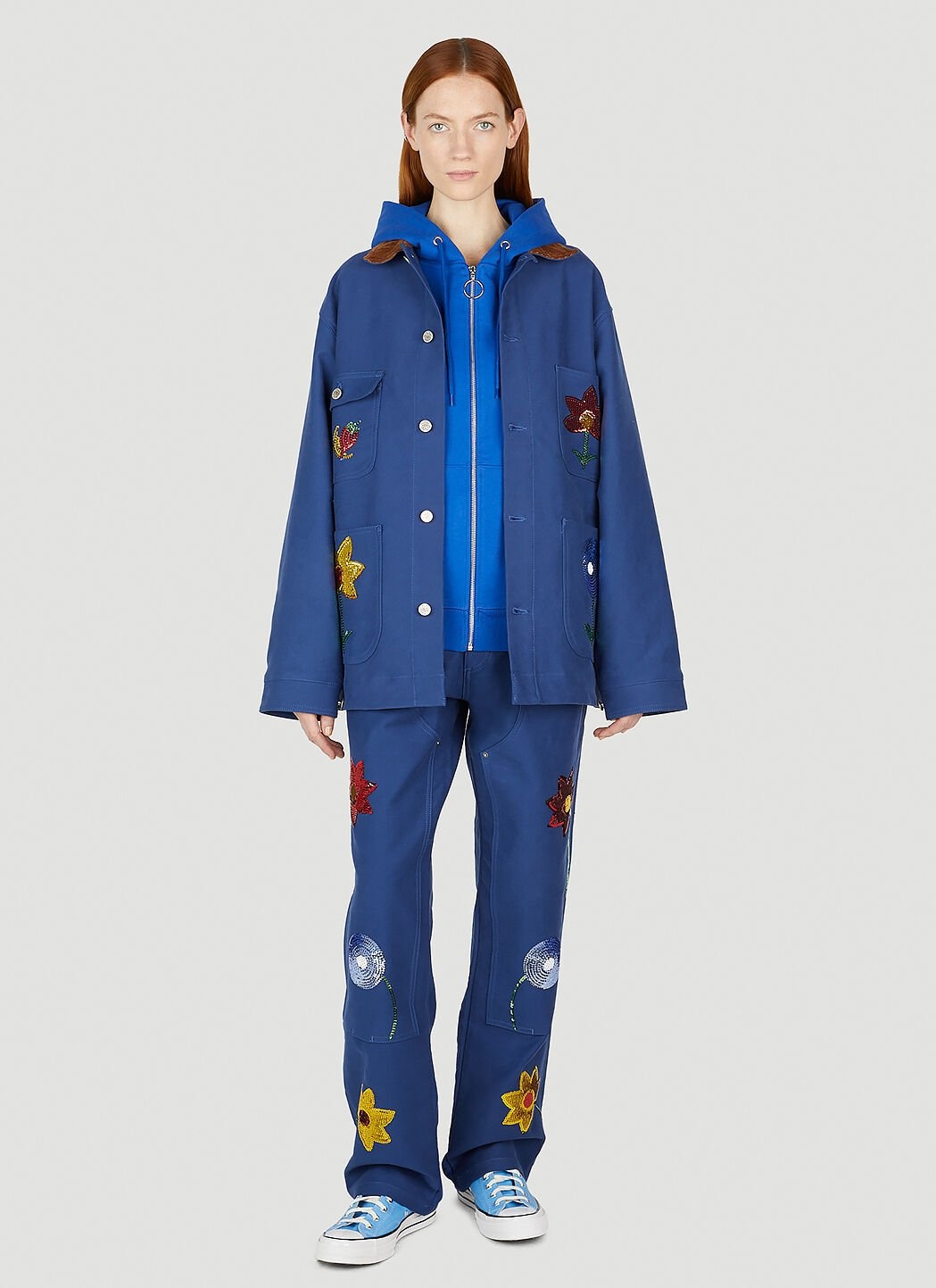Embroidered Cargo Pants - 2