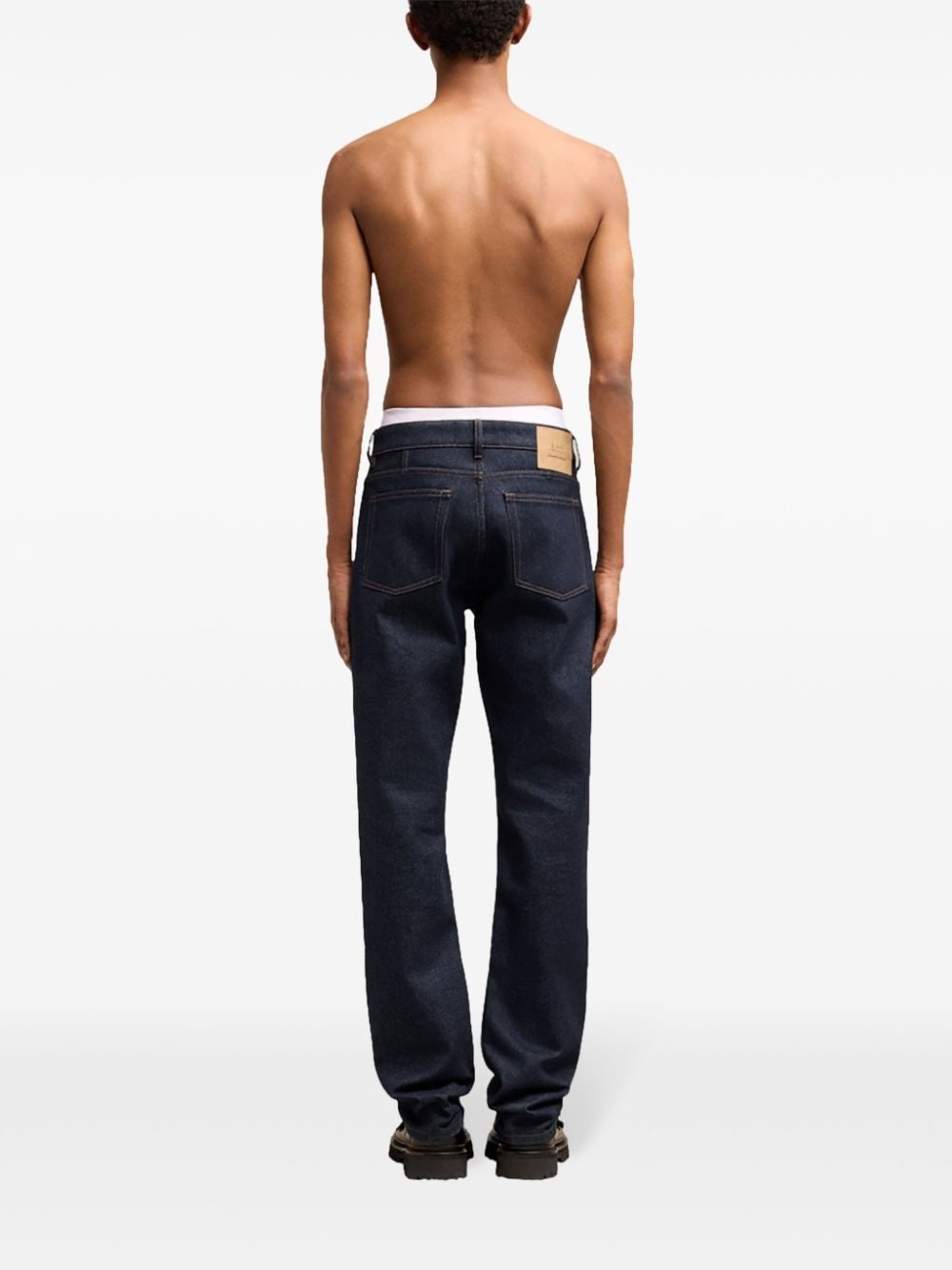 Classic fit cotton jeans - 4