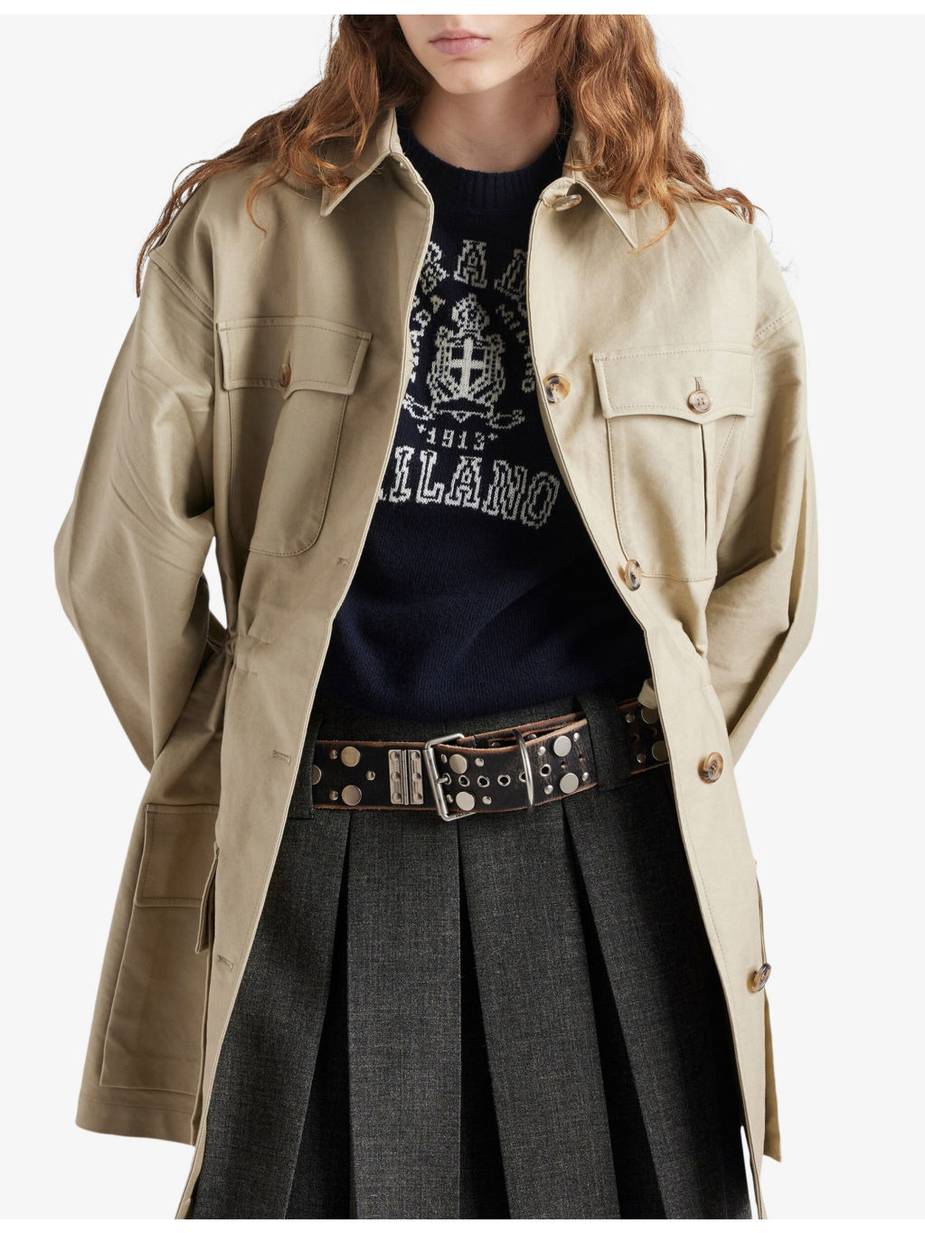 Intarsia-Logo Wool and Cashmere Jumper - 3