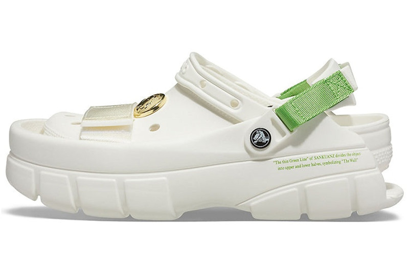 crocs Crocs Sankuanz x Clog 'White Green' 206900-100 outlook