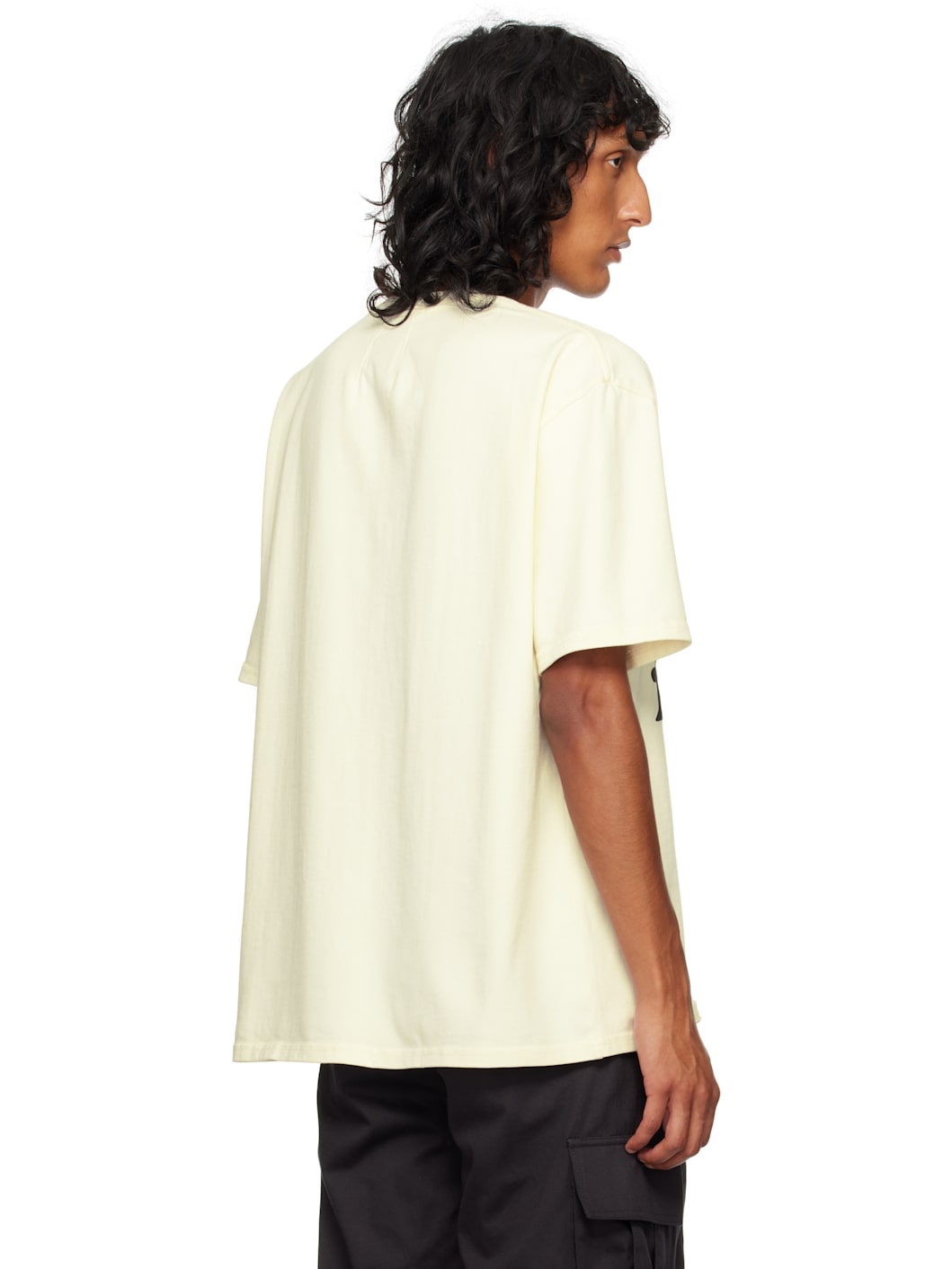 【関税込み】Rhude ホワイト Runway Script Tシャツ Rhude White Runway Script T-shirt | ssense | REVERSIBLE
