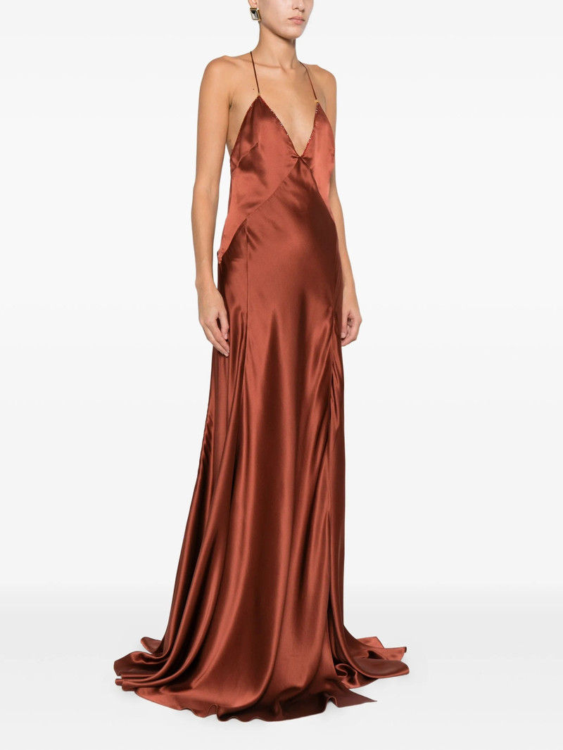 Amiri Satin Dress 4