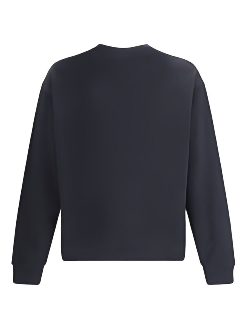 Moschino logo-embroidered sweatshirt outlook