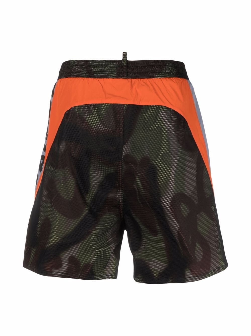 logo-print mesh swim shorts - 2