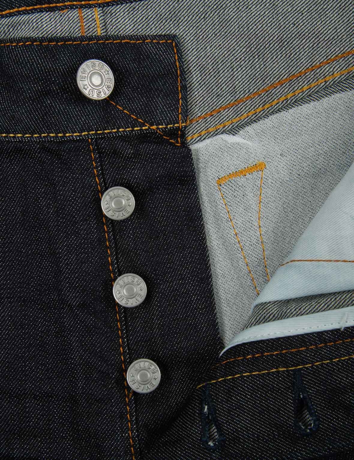 KOMAINU-PATTERN SEAGULL DENIM SHORTS - 12