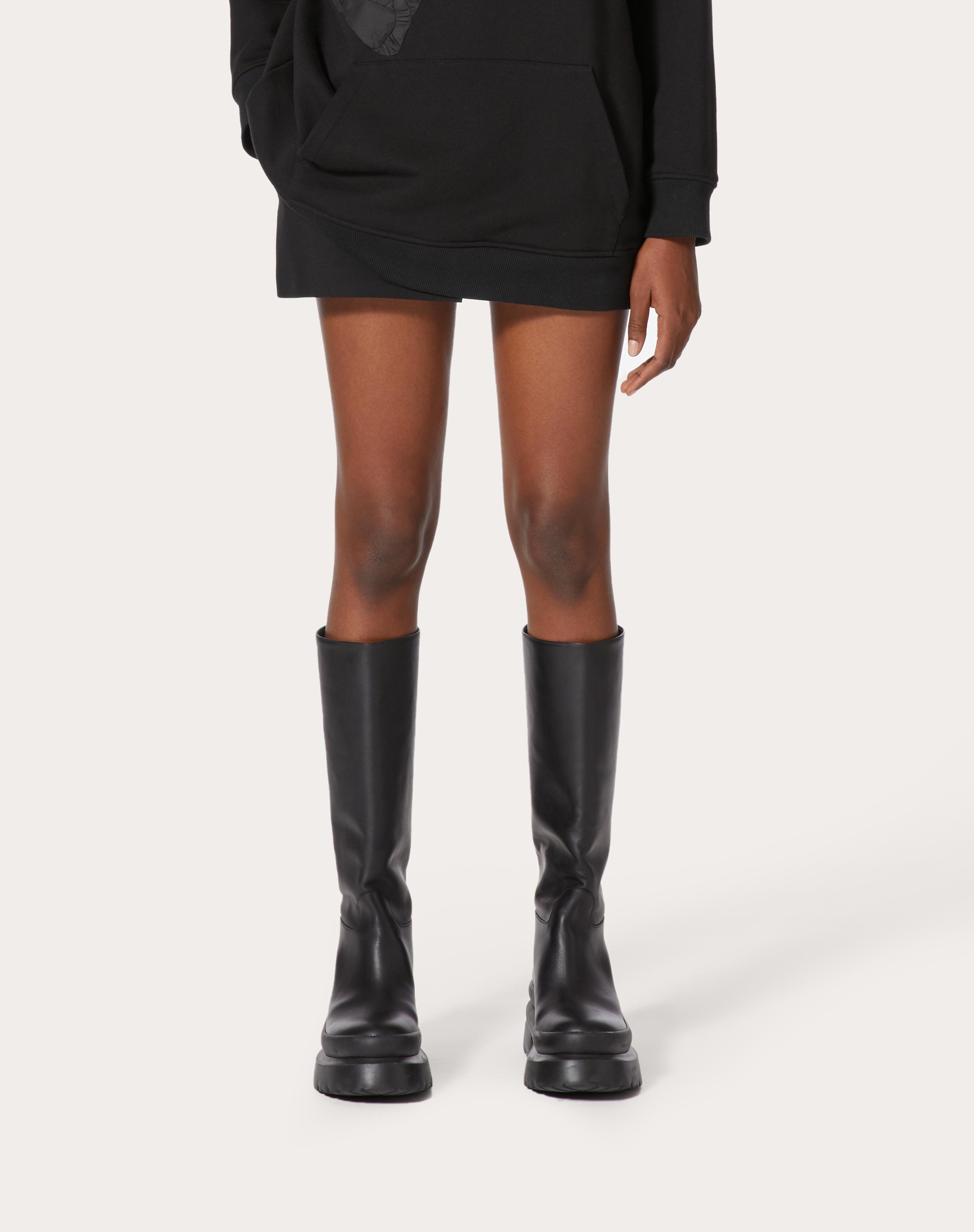 CREPE COUTURE MINI SKORT - 3