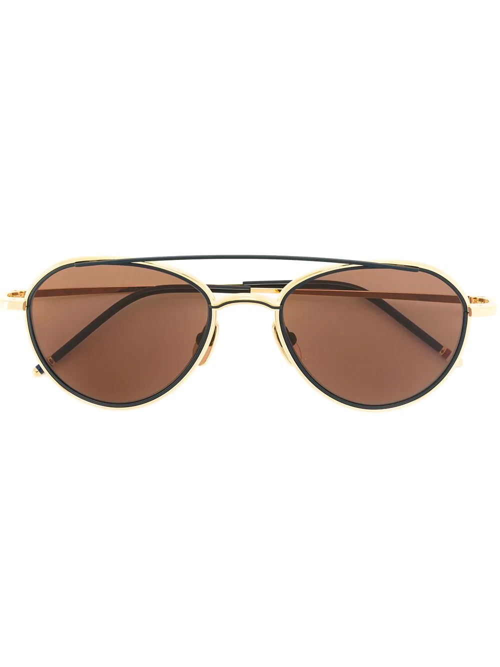 tinted aviator sunglasses - 1