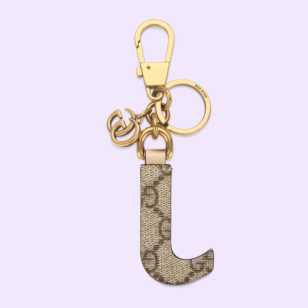 Letter J keychain - 2