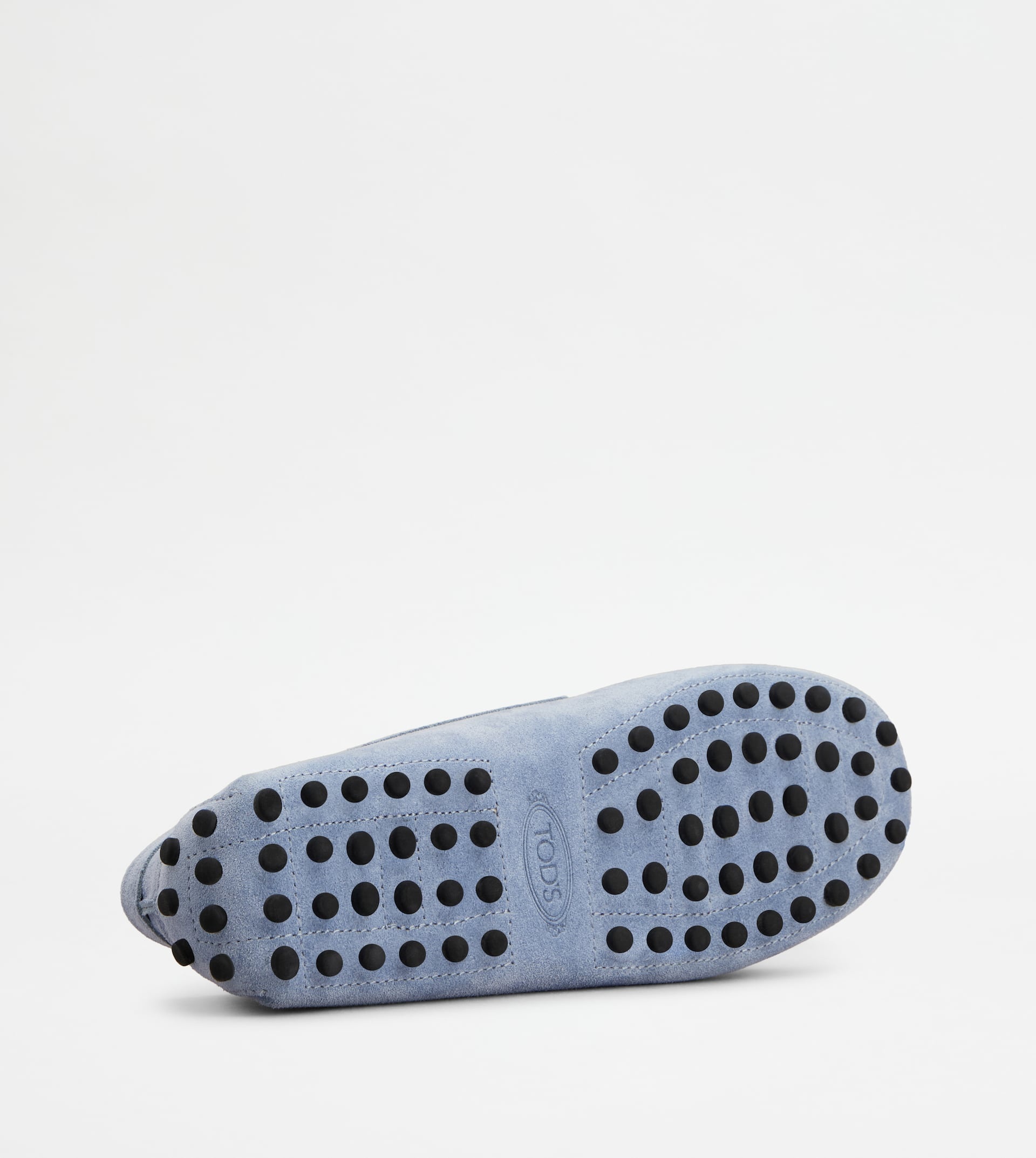 GOMMINO DRIVING SHOES IN SUEDE - LIGHT BLUE - 4