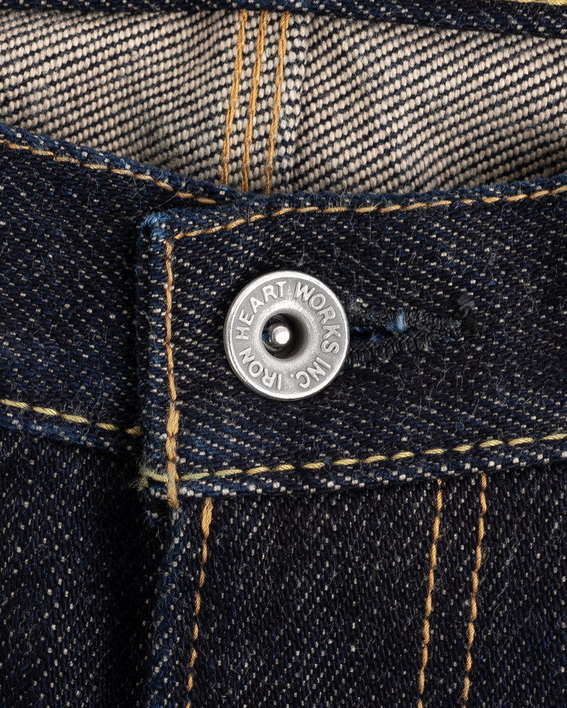 21OZ SELVEDGE DENIM DOUBLE KNEE ENGINEER PANTS - INDIGO 9