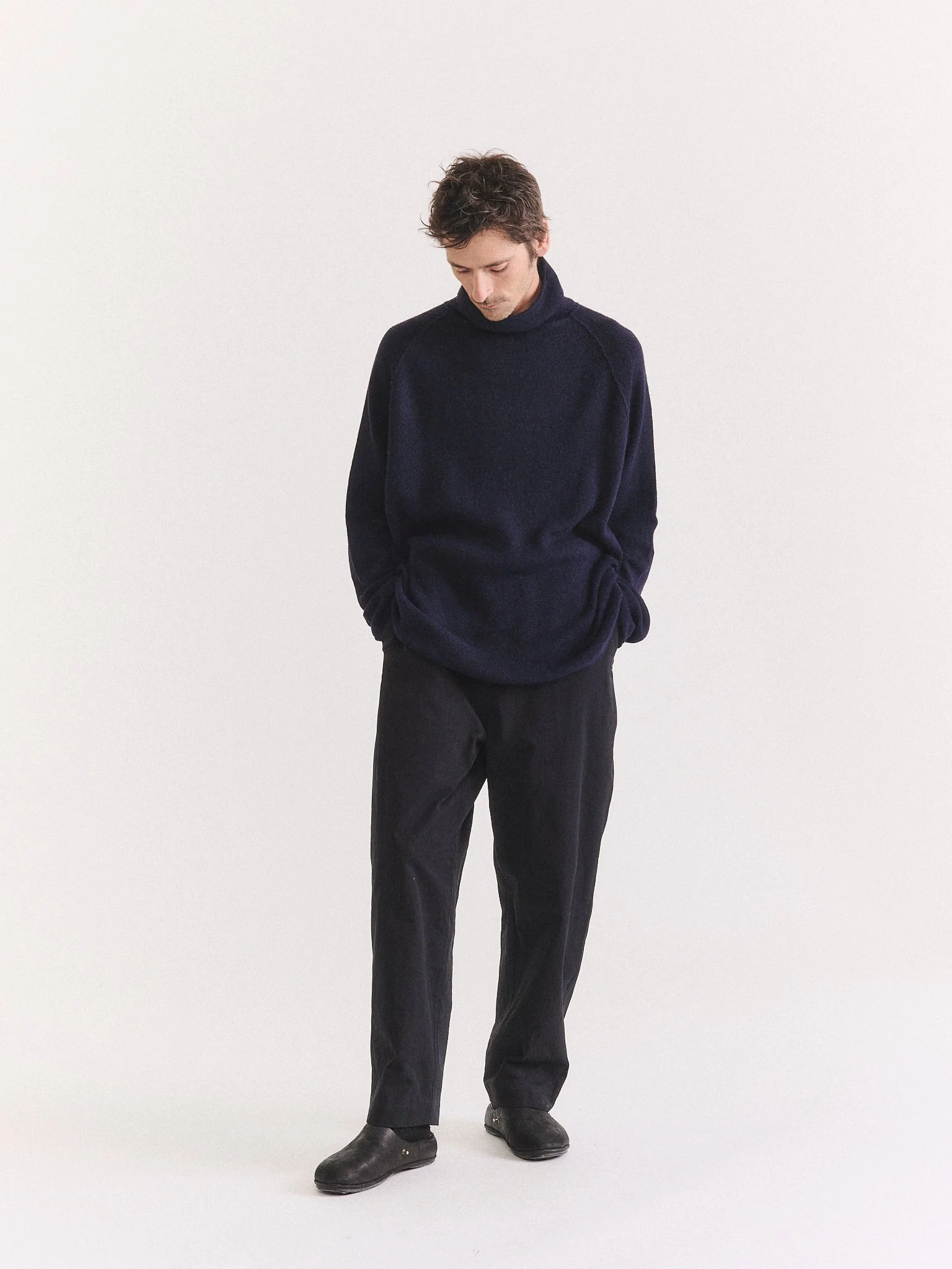 HIGH NECK JUMPER - ALPWO - NIGHT - 1