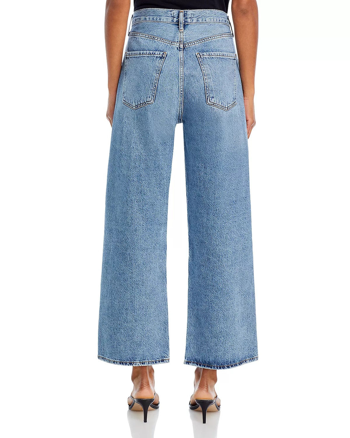 Ren High Rise Wide Leg Jeans in Disclosure - 3
