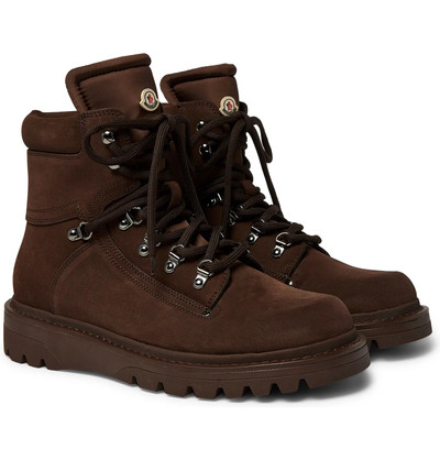 Moncler Egide Suede and Nylon Boots outlook