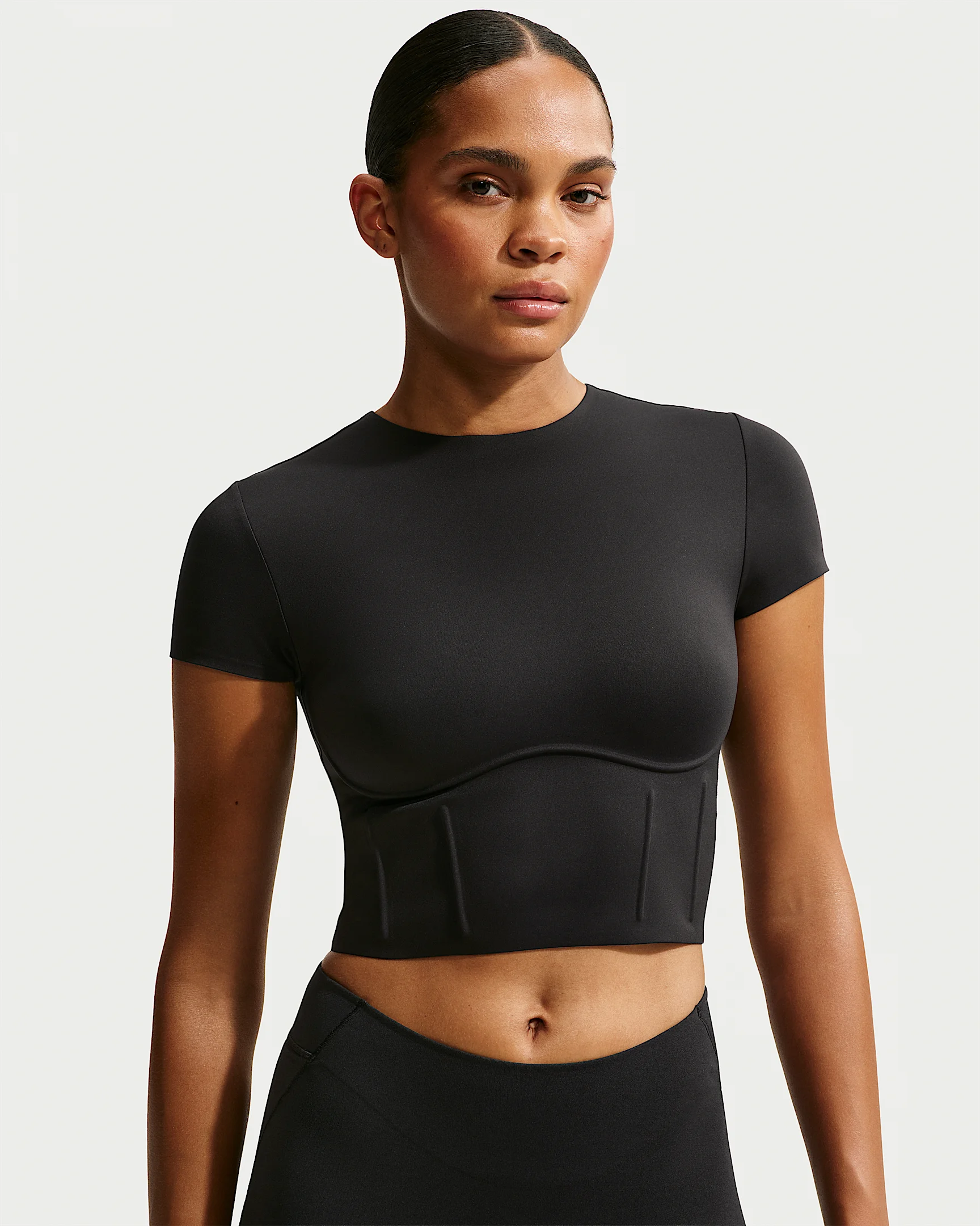 NikeSKIMS Matte Women's Corset Cropped Top - 1