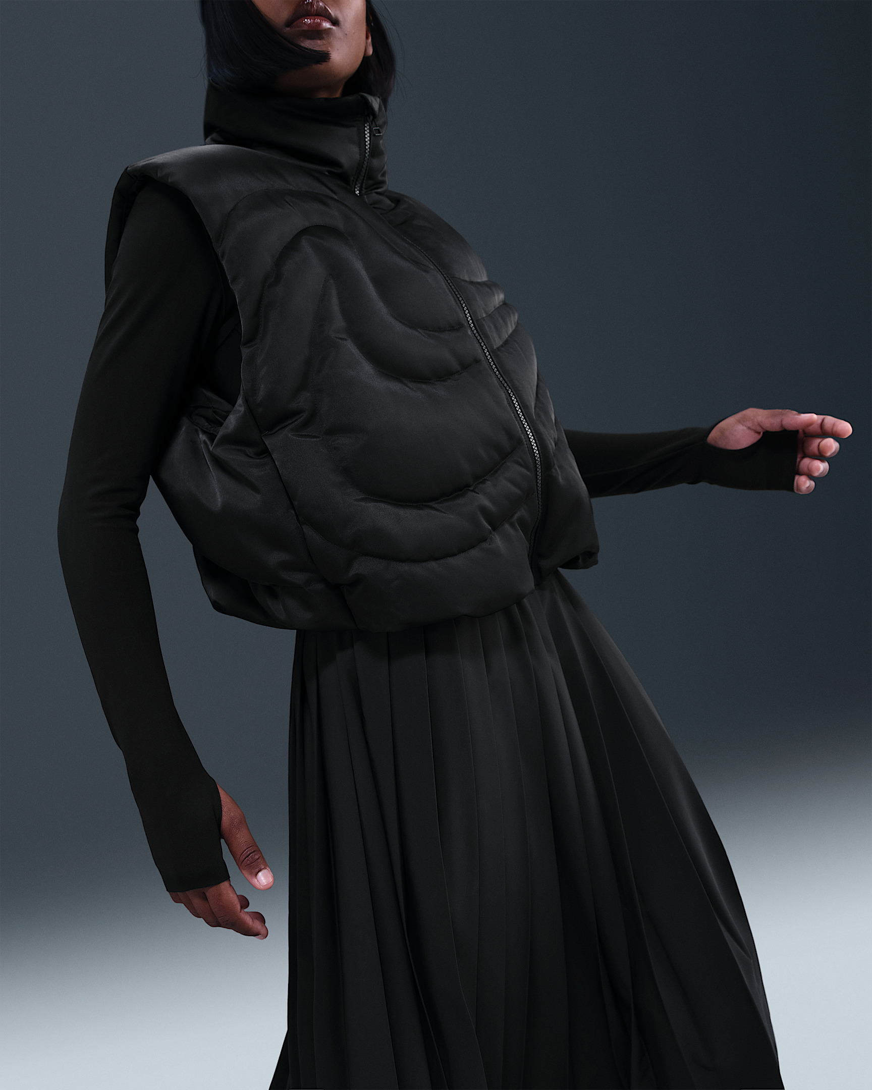 Nike Sportswear Swoosh Series Women's Oversized Down Vest - 3