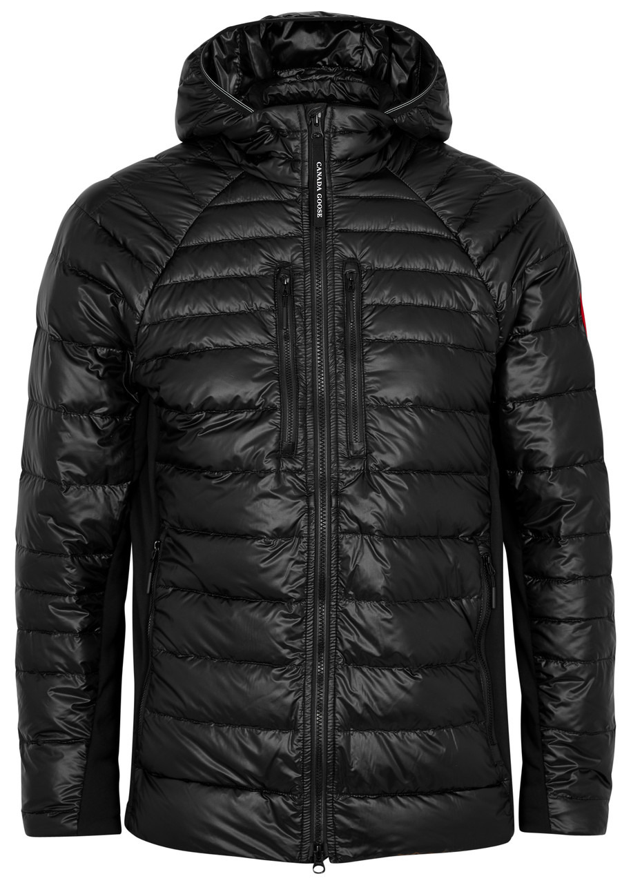 Hybridge Lite black hooded shell jacket - 6