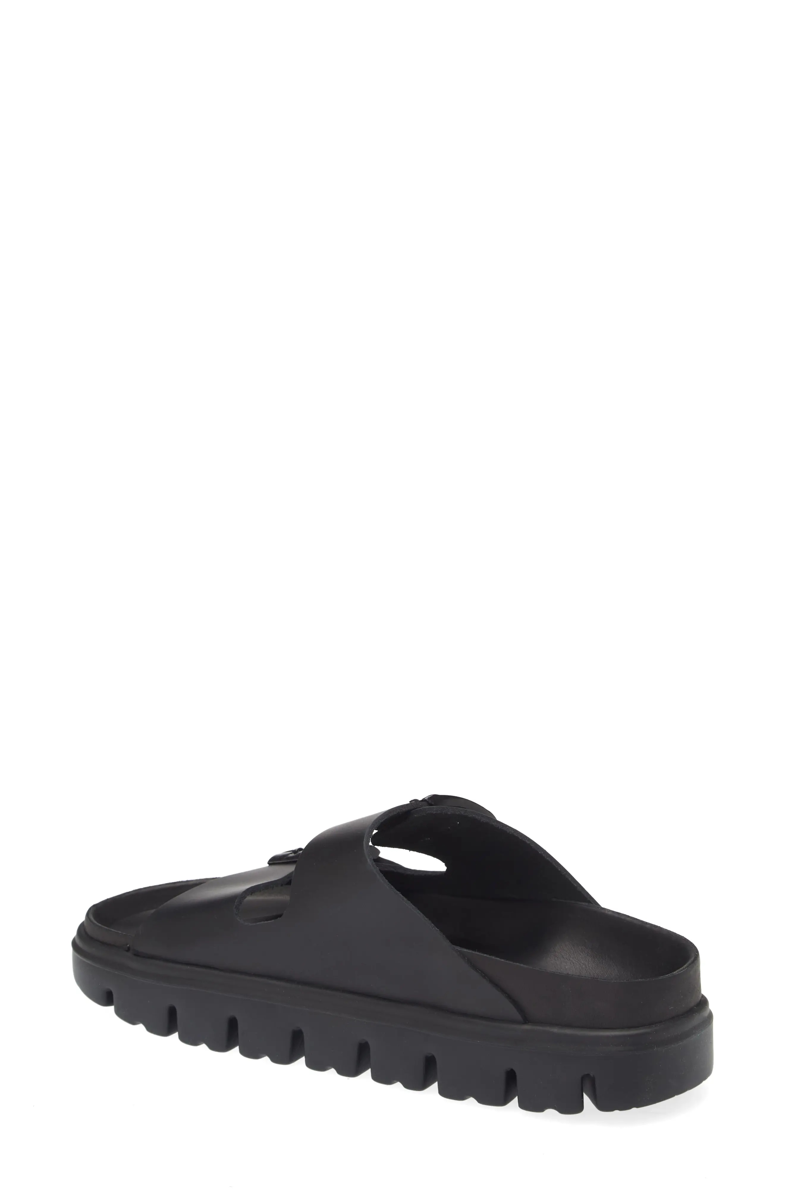 【極美品】BIRKENSTOCK Papillio ARIZONA 39 Papillio Arizona Exquisite Platform black leather by Birkenstock