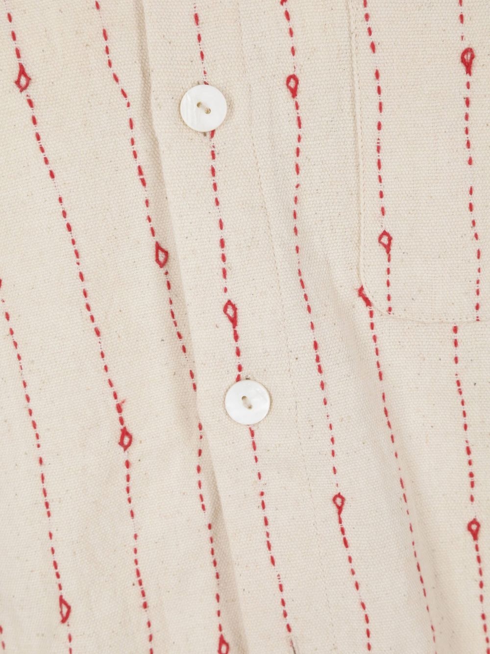 embroidered cotton shirt - 3