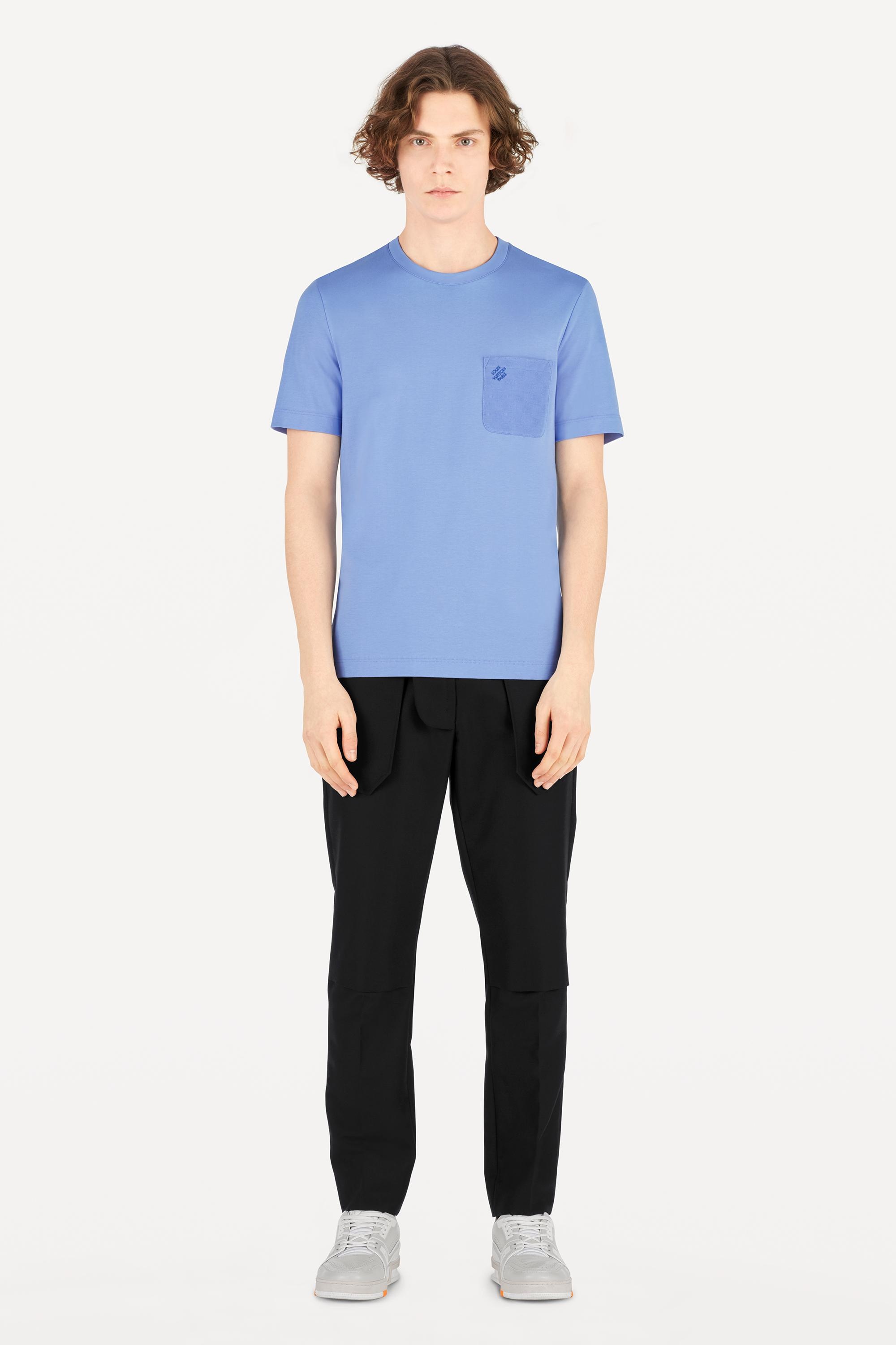 Damier Pocket Crew Neck T-shirt - 5