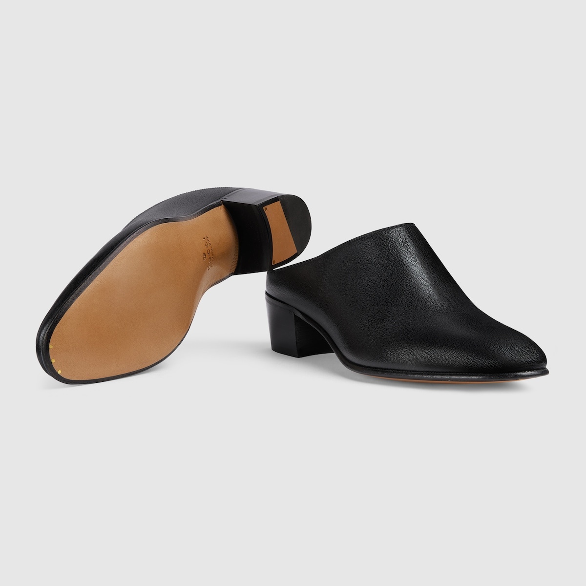 Men's heeled mule - 6