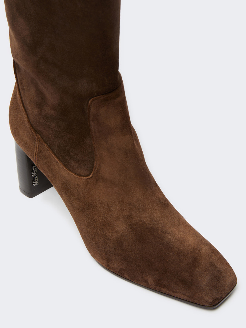 SLOUCHYBOOT Soft suede boots 4