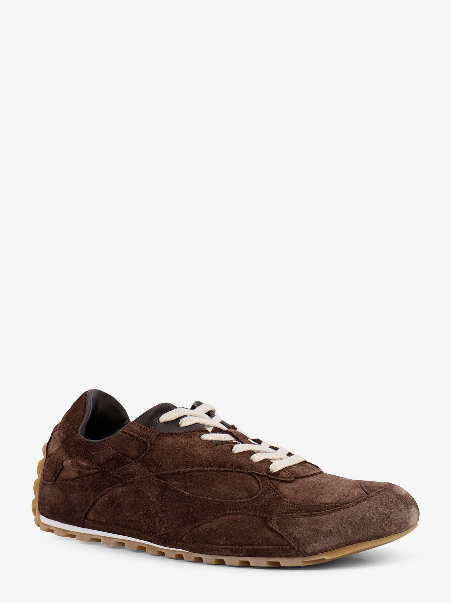 Bottega Veneta Orbit Flash Low-Top Suede Sneakers - 2