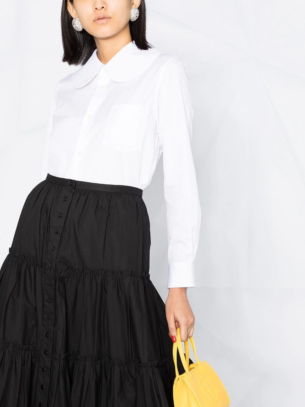 puritan collar shirt - 5