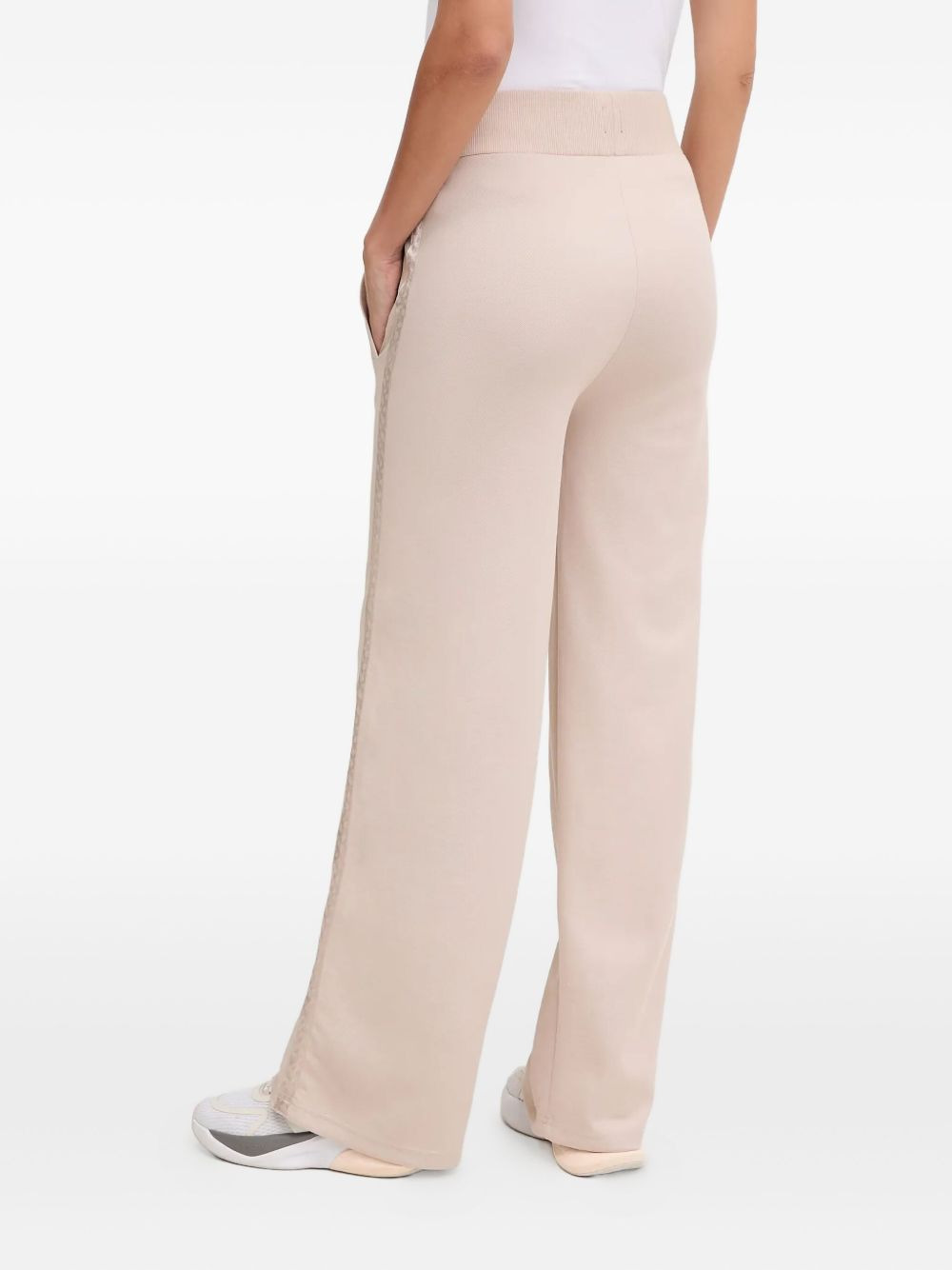 side-stripe trousers - 3