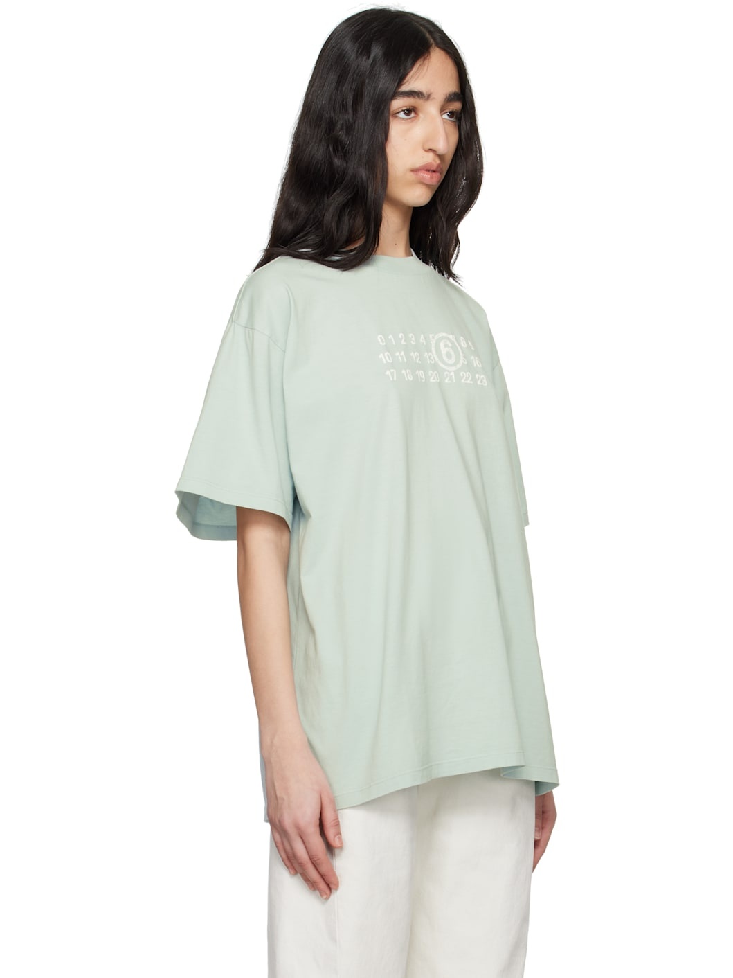 Blue Basic Jersey T-shirt - 2
