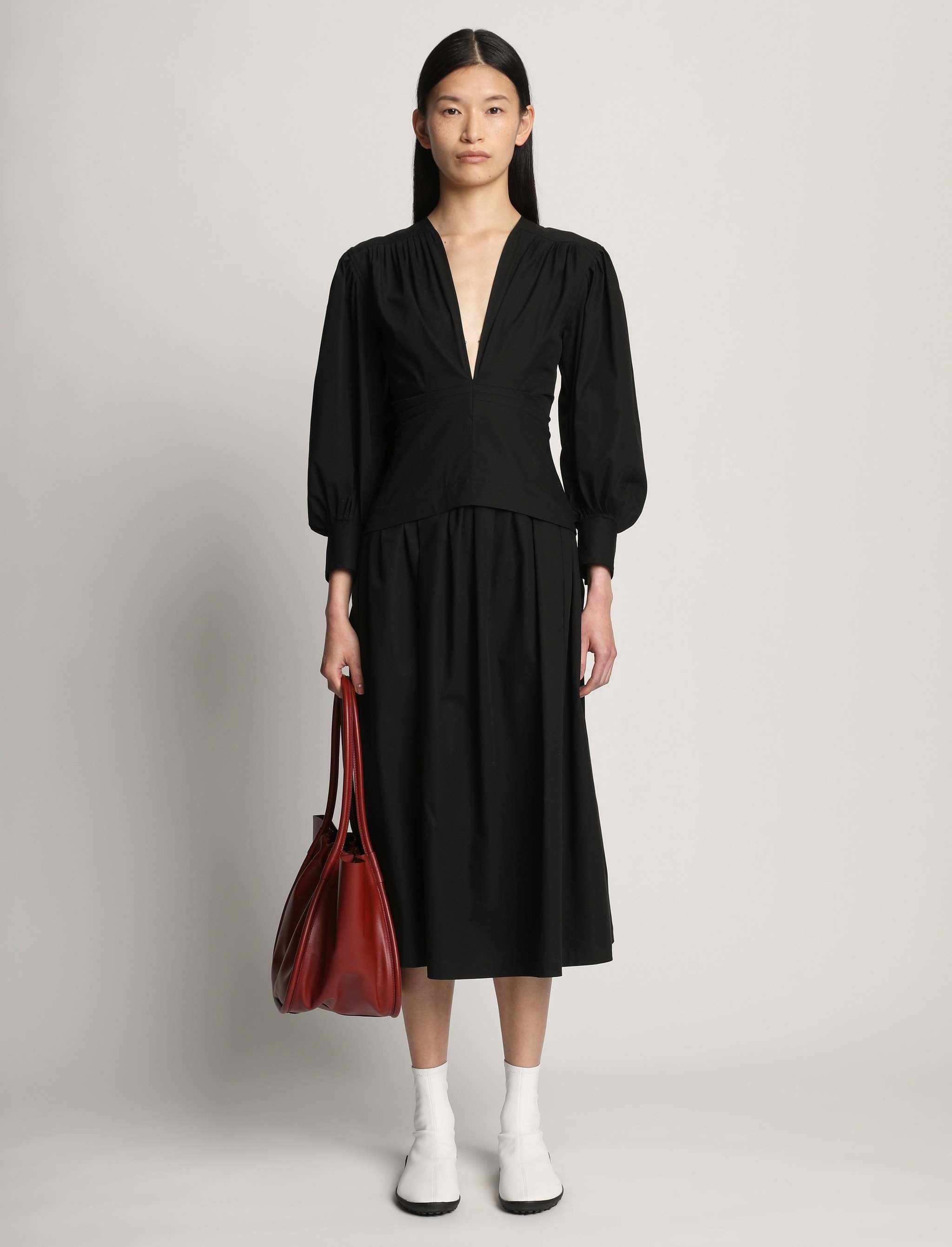 Large Ruched Tote - 3