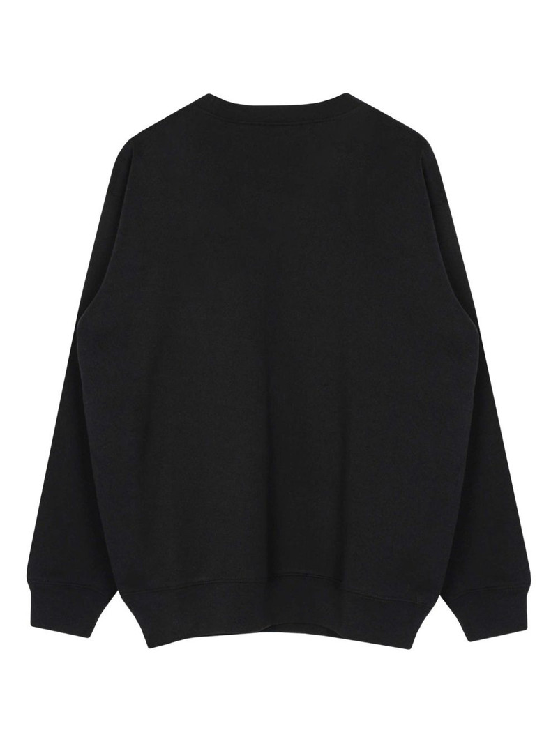 Dime logo-embroidered sweatshirt outlook