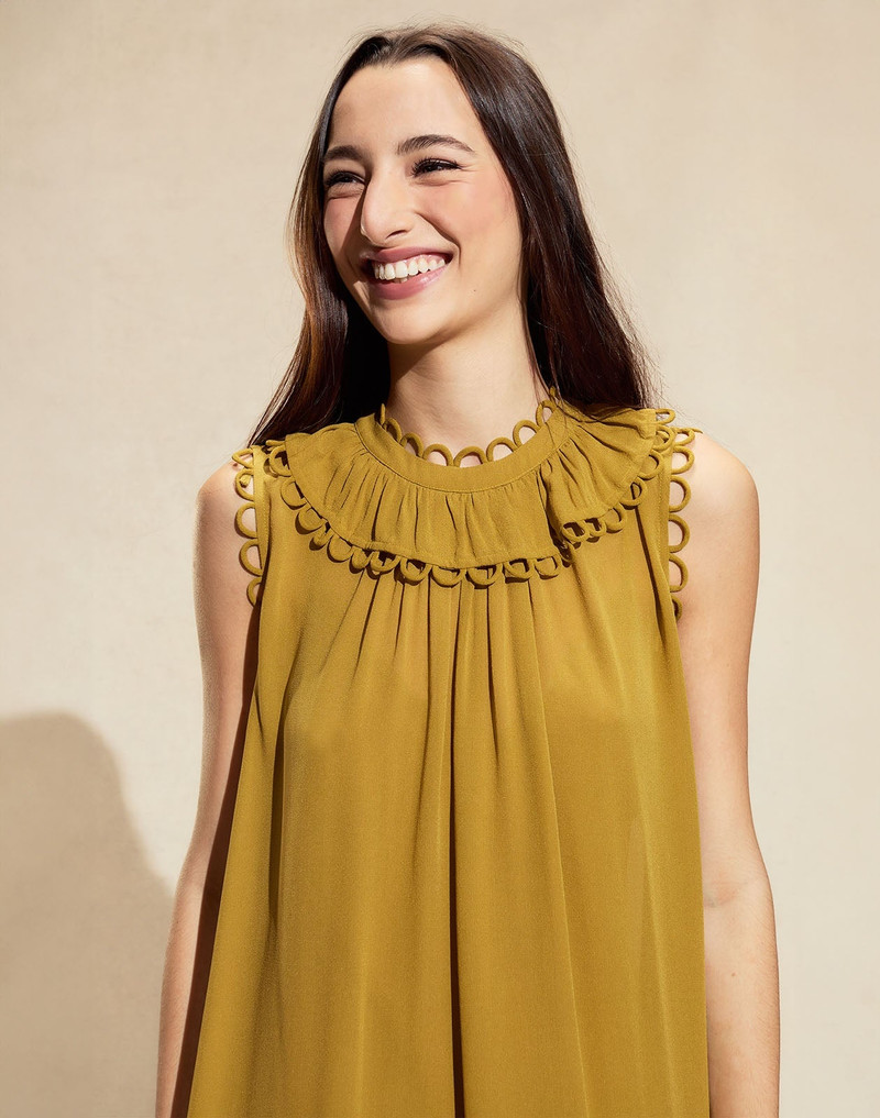 Annabelle Sleeveless Midi Dress 7