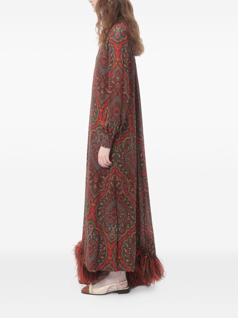 georgette midi dress - 3