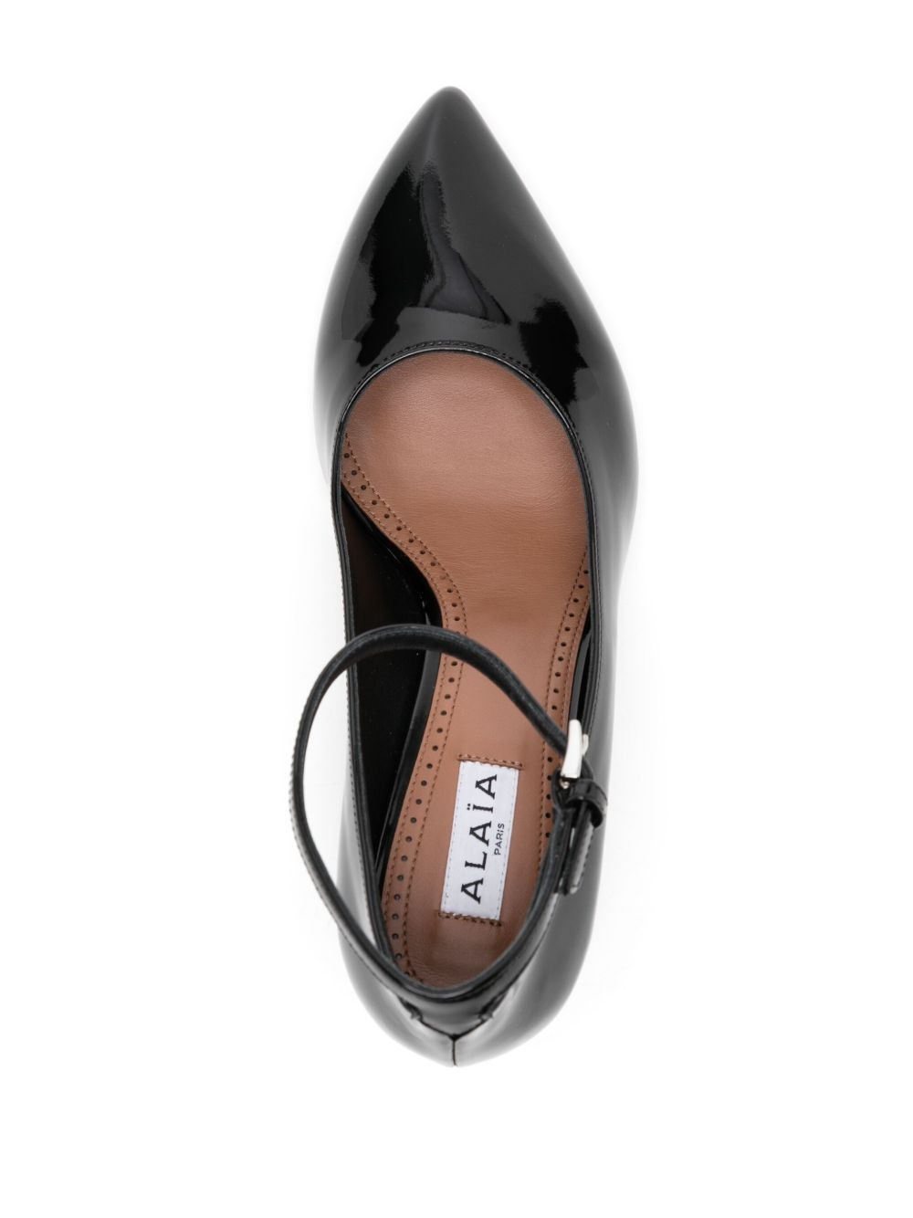Shark 55mm leather pumps - 4