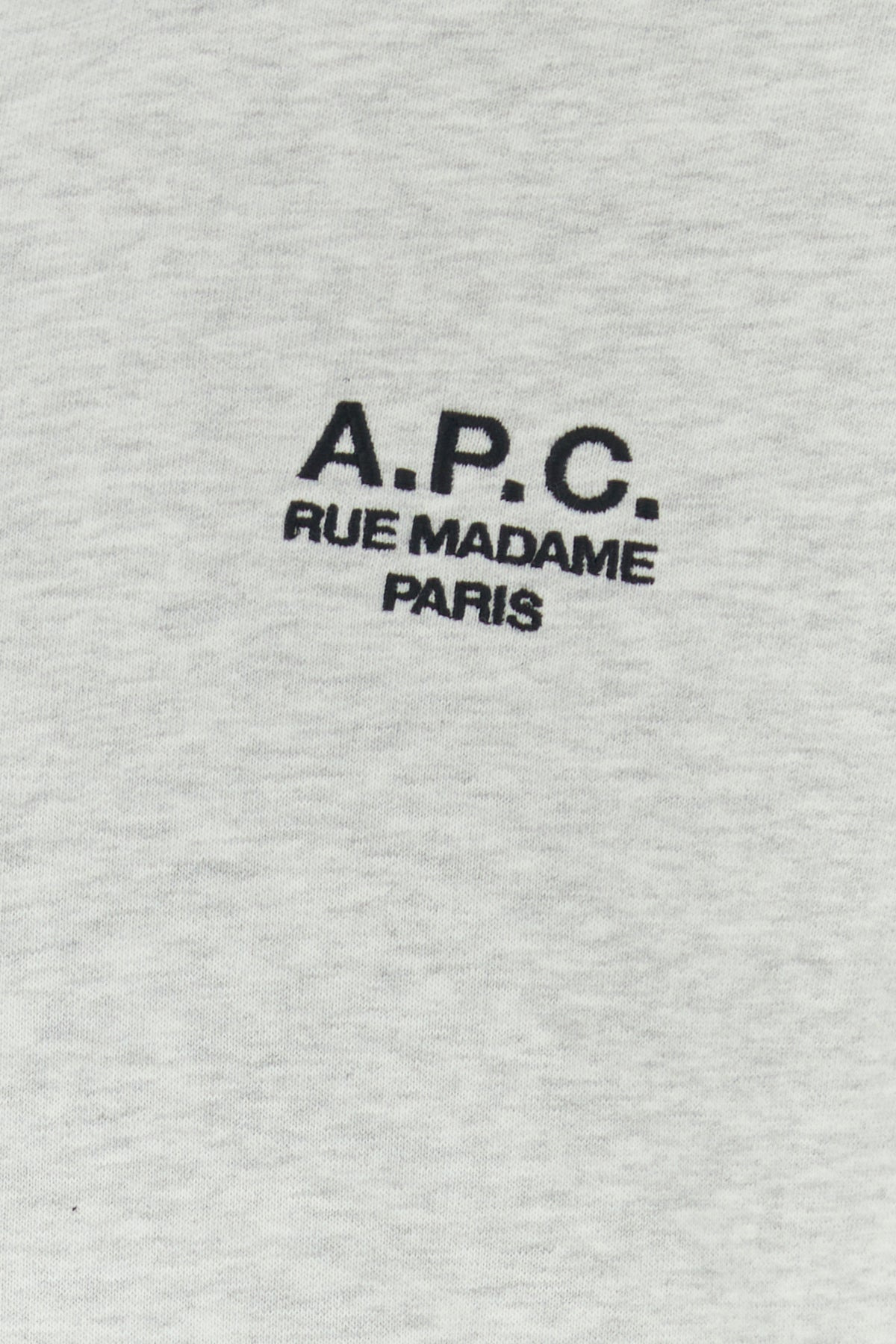 Melange grey cotton sweatshirt - 3