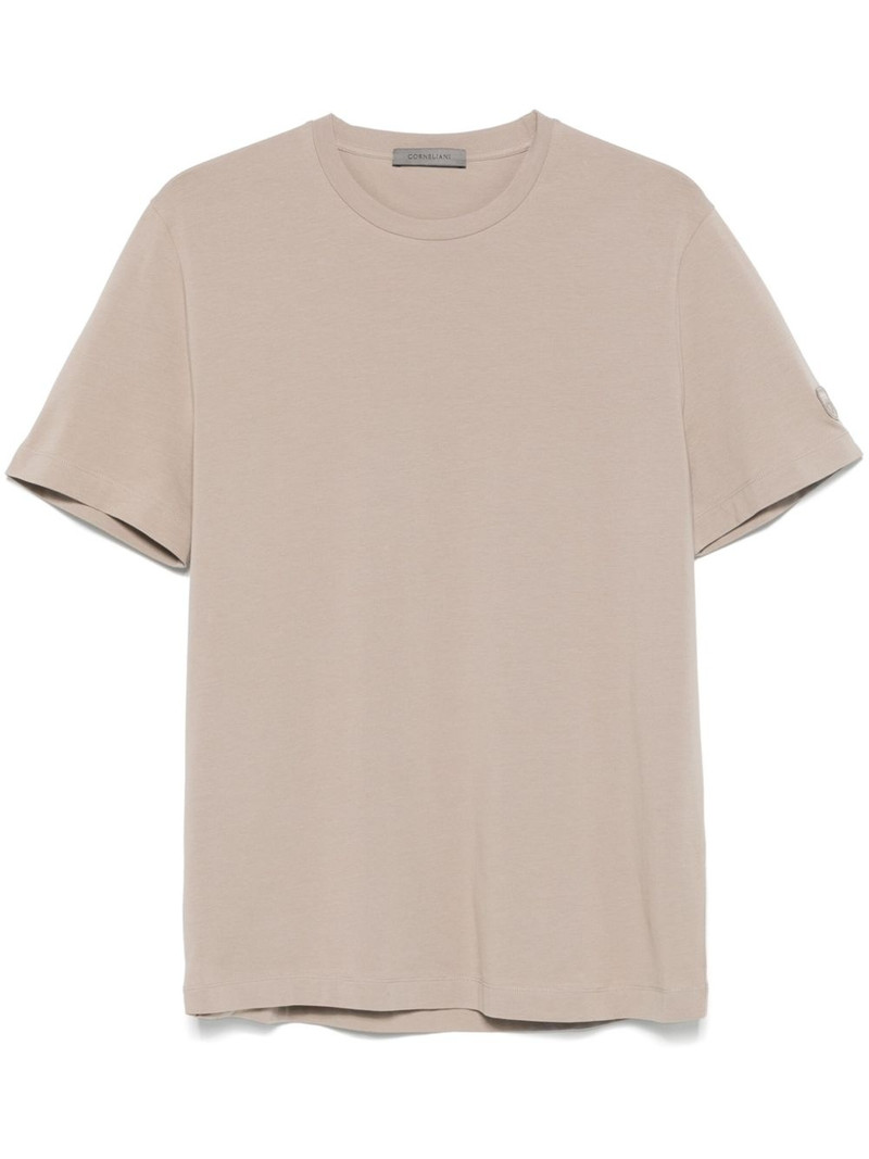 embroidered-logo T-shirt 1