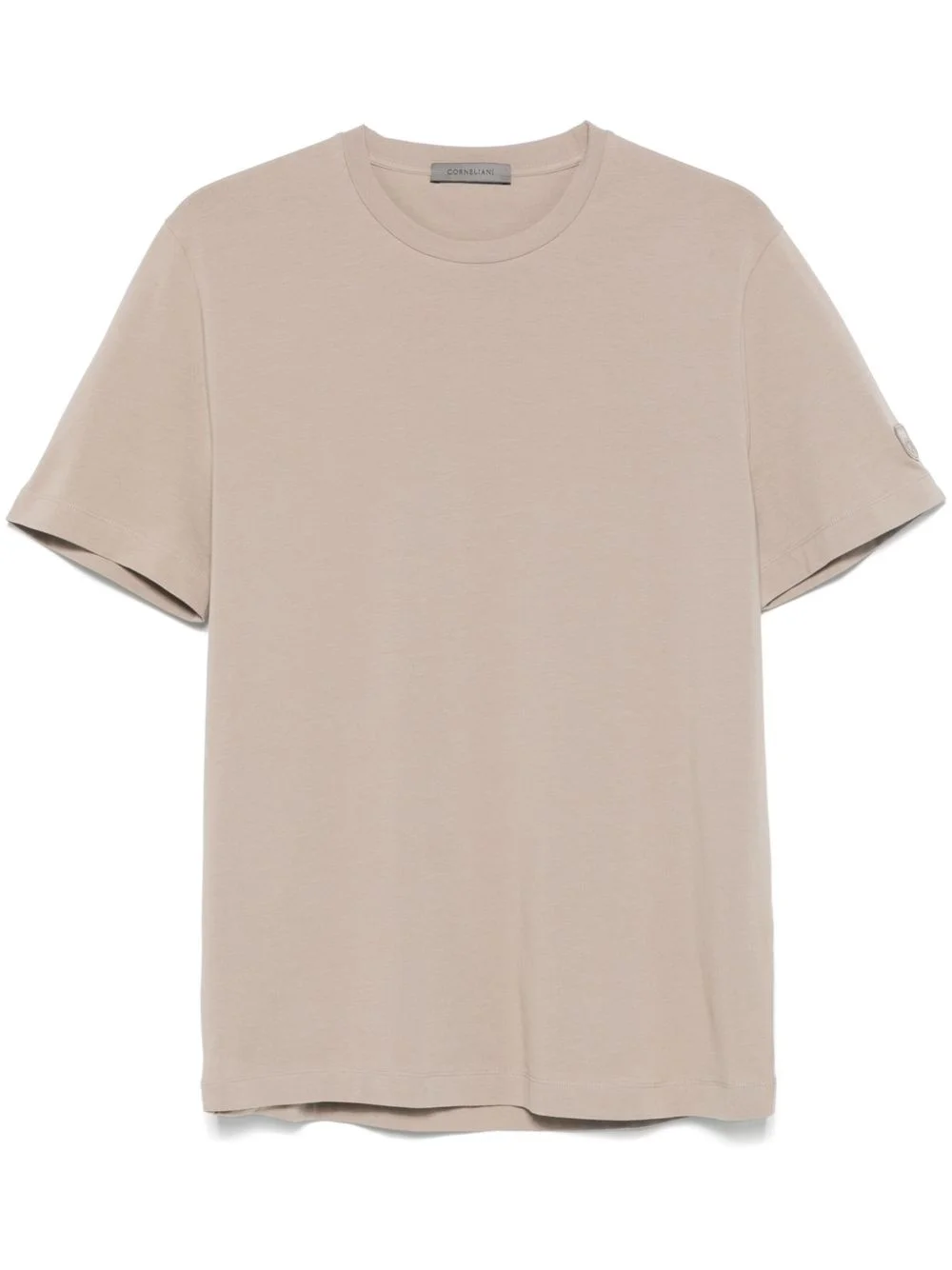 embroidered-logo T-shirt - 1
