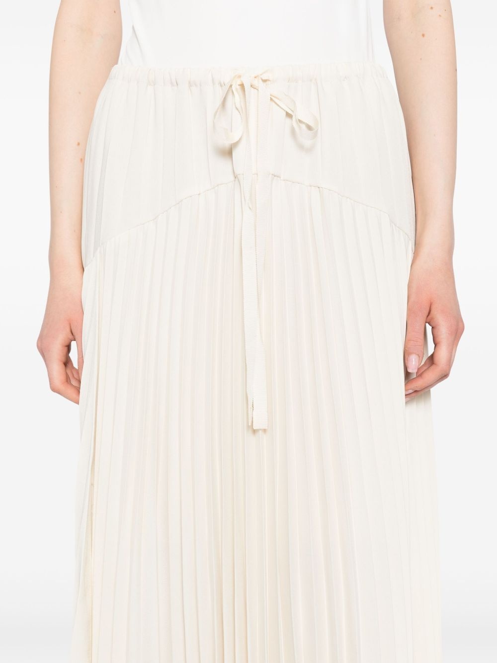 pleated tiered skirt - 5