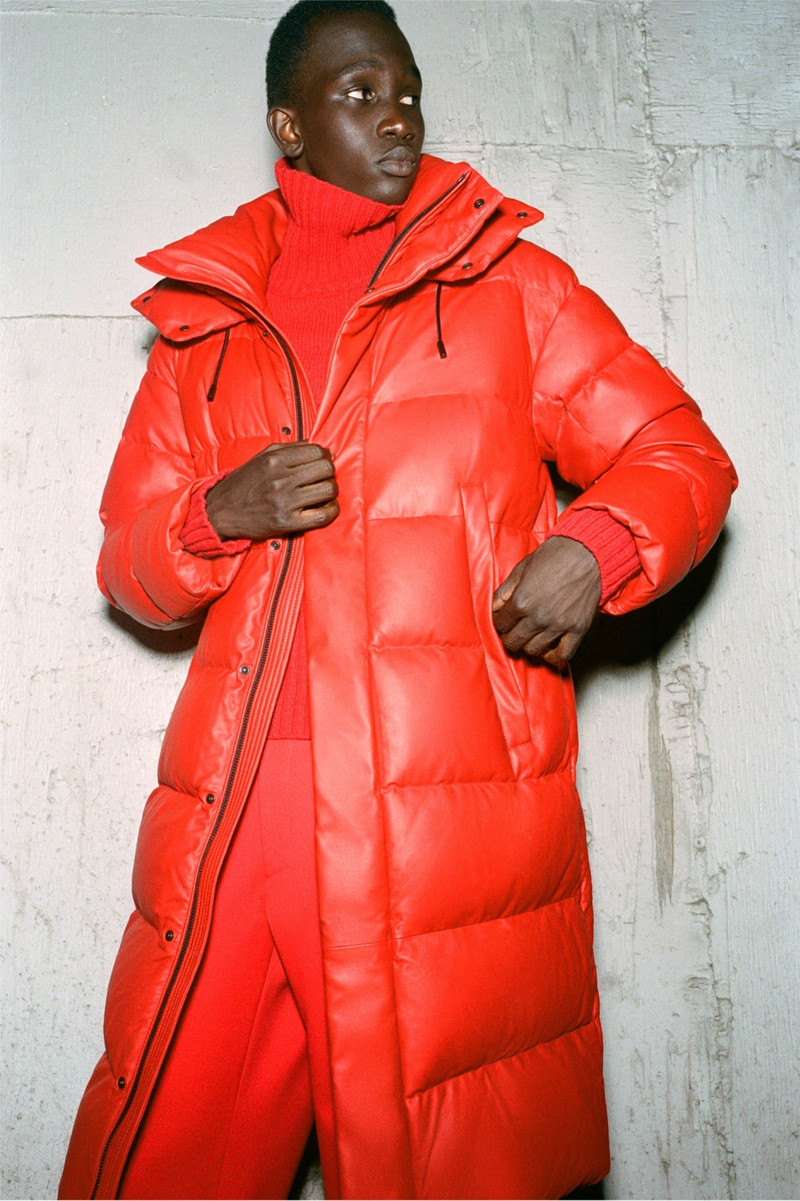 MACKAGE HILTON 2-in-1 (R) leather down parka with removable hood outlook