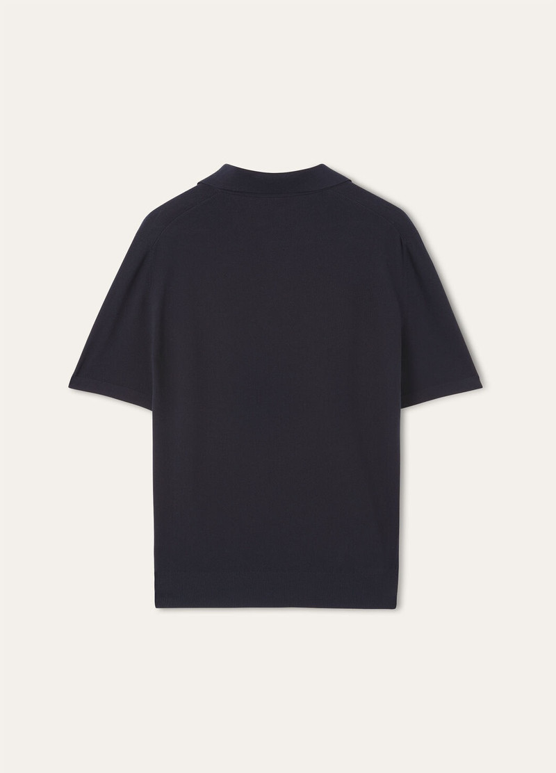 Buttonless Polo Shirt 6