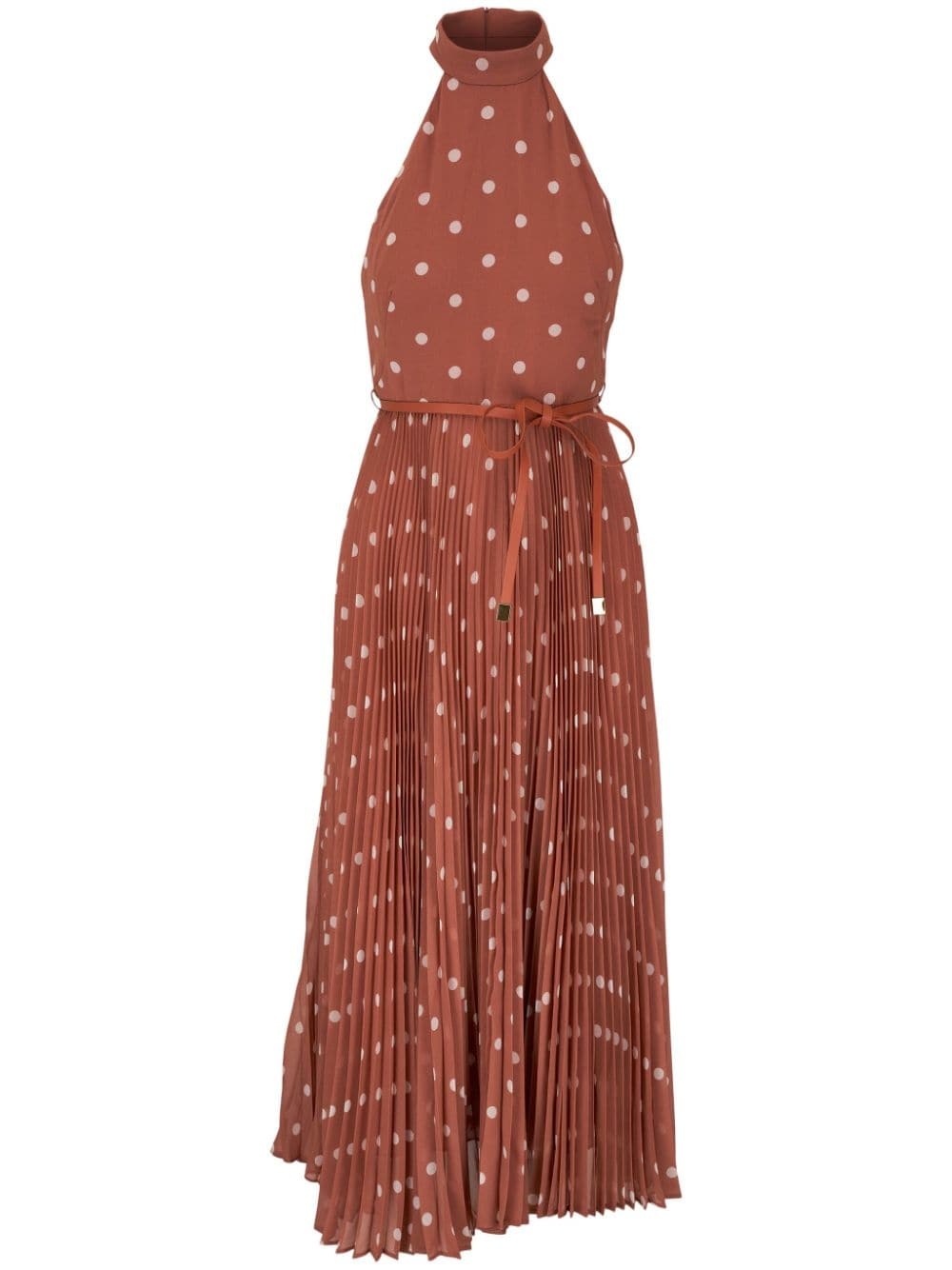 Sunray Picnic pleated midi dress - 1