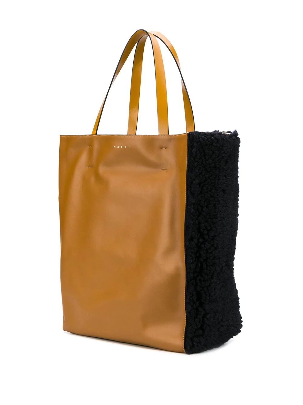 Museo two-tone tote bag - 3