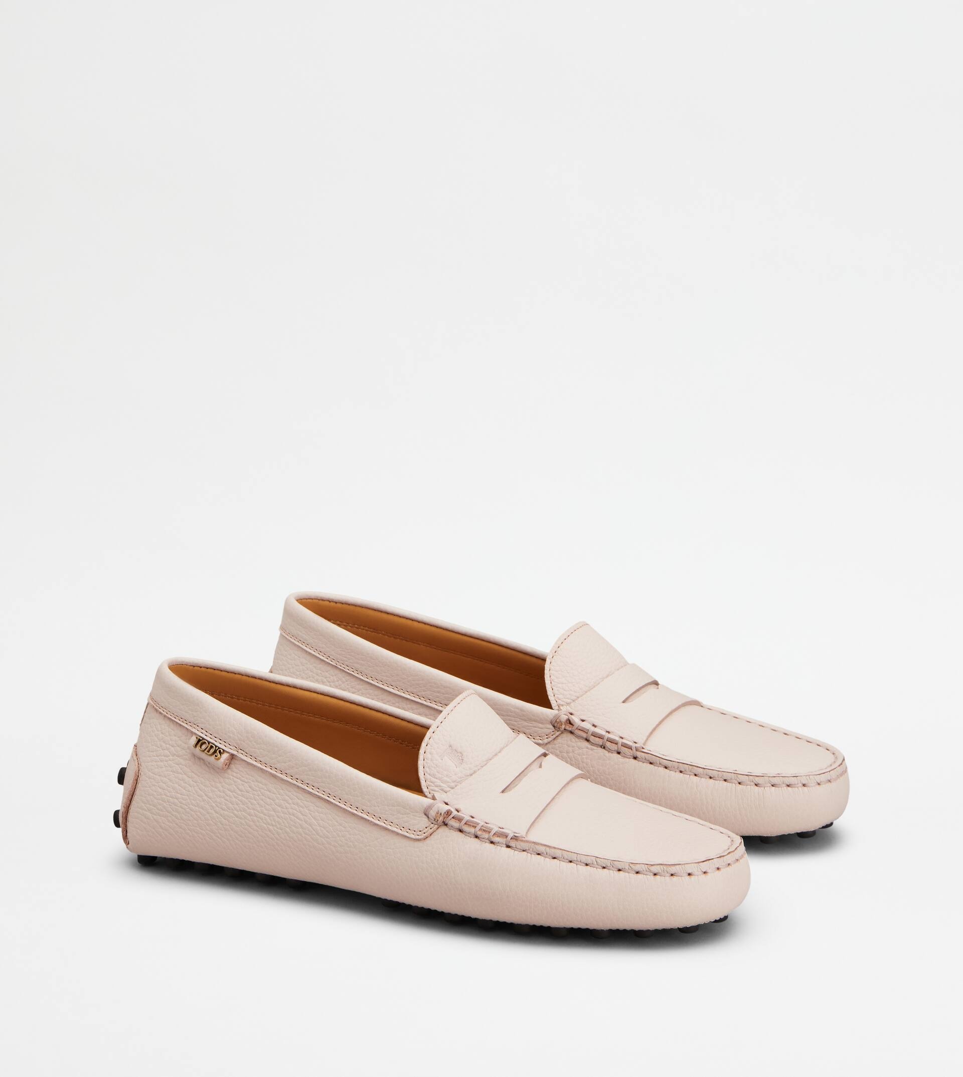 GOMMINO DRIVING SHOES IN LEATHER - PINK - 2